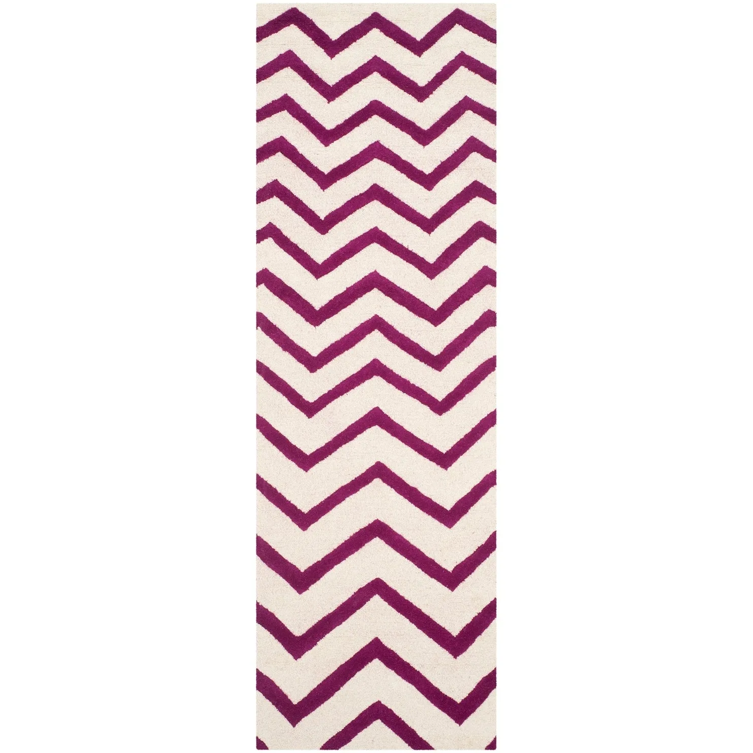 SAFAVIEH Handmade Cambridge Terttu Chevron Wool Rug