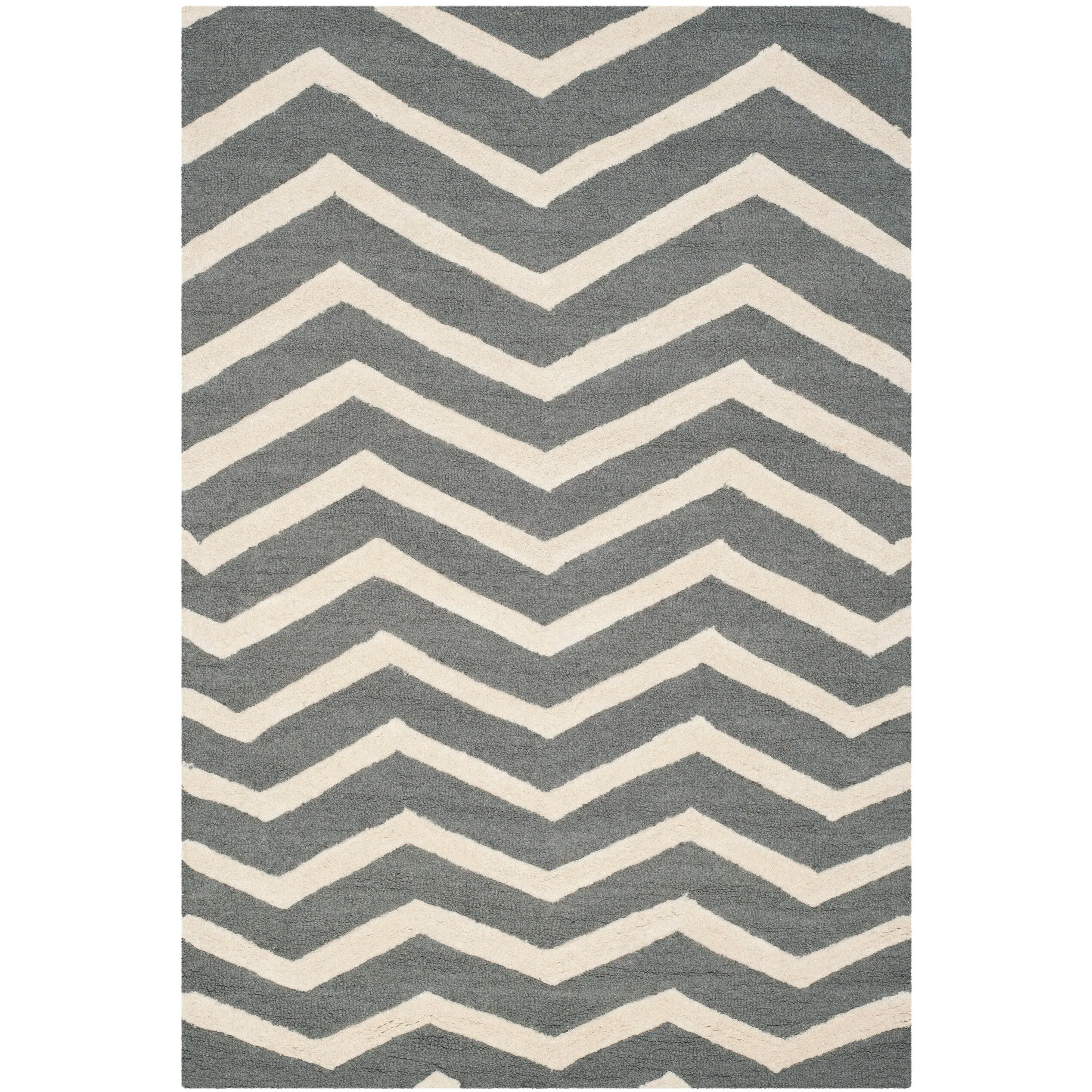 SAFAVIEH Handmade Cambridge Terttu Chevron Wool Rug