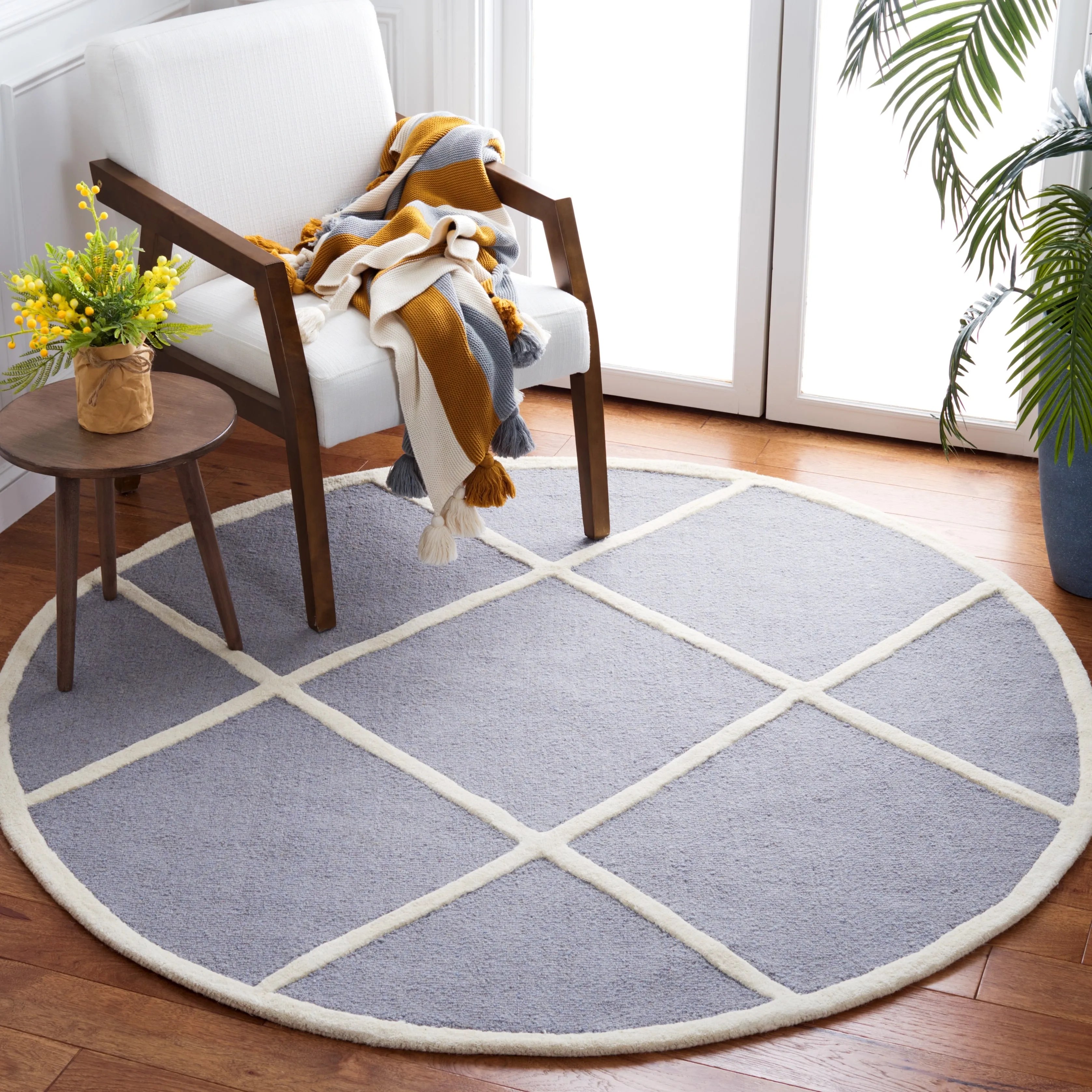 SAFAVIEH Handmade Cambridge Vija Modern Moroccan Wool Rug