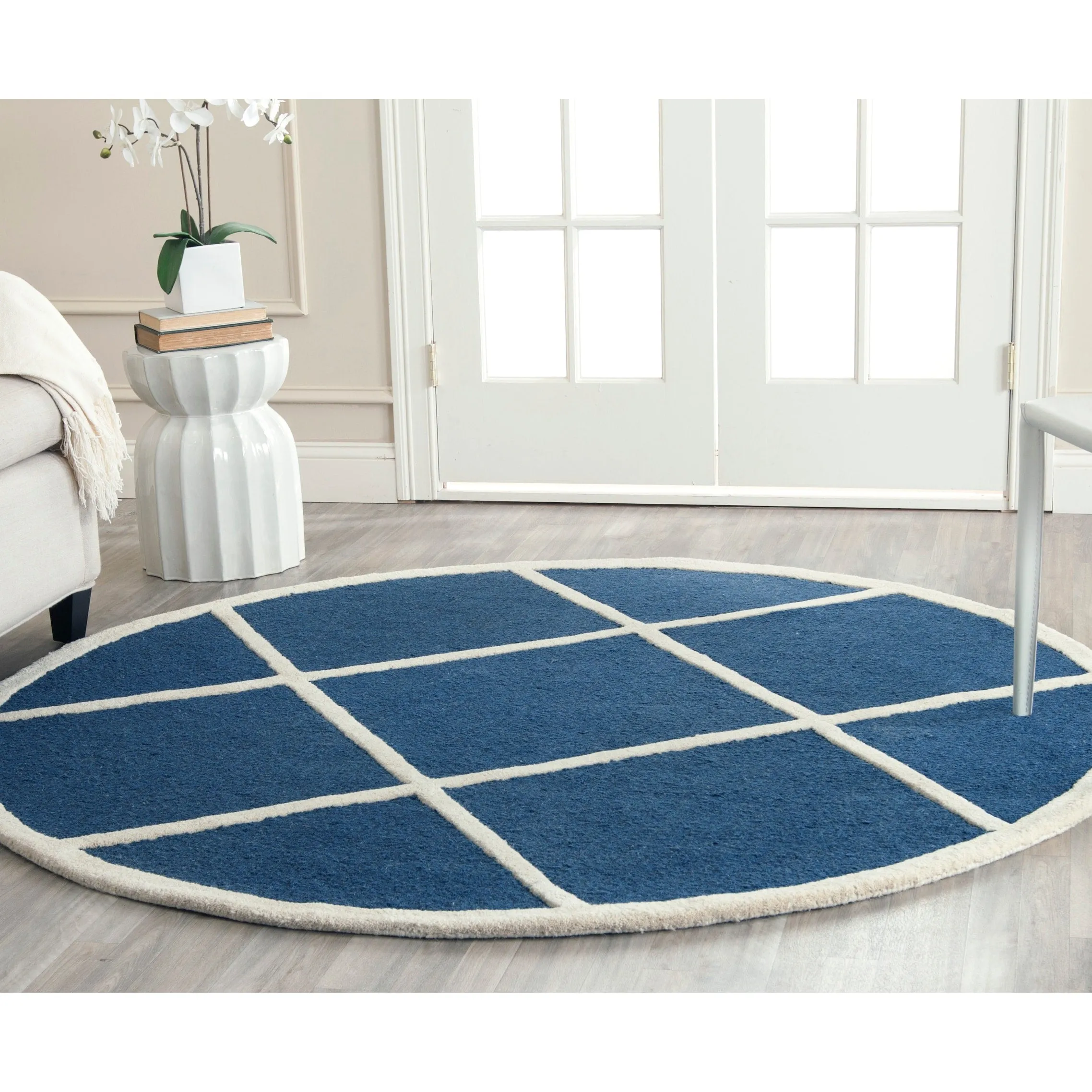 SAFAVIEH Handmade Cambridge Vija Modern Moroccan Wool Rug