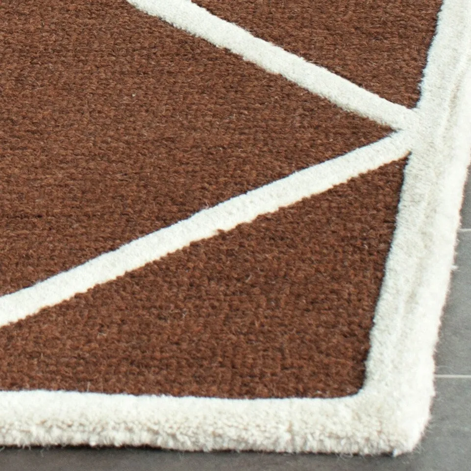 SAFAVIEH Handmade Cambridge Vija Modern Moroccan Wool Rug