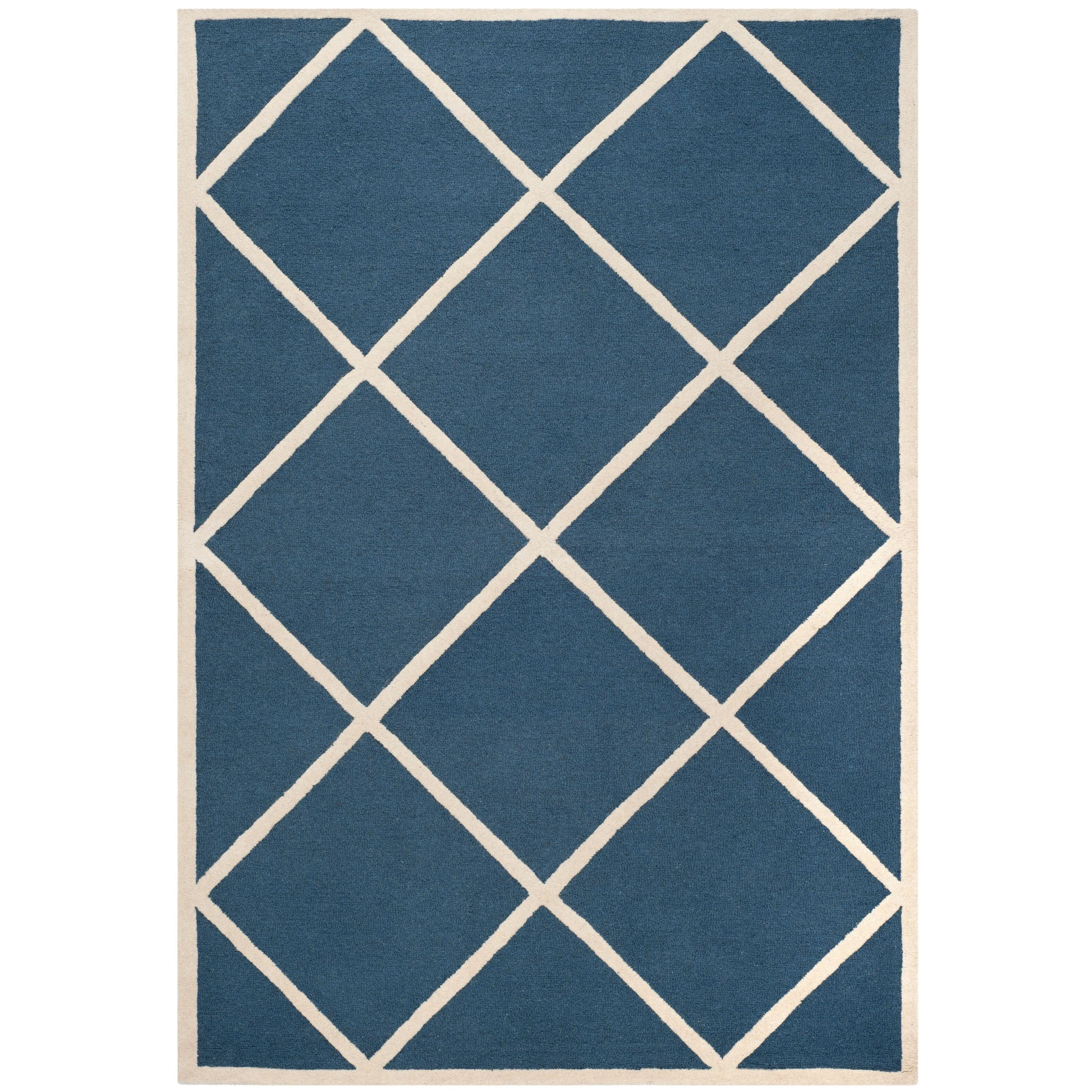 SAFAVIEH Handmade Cambridge Vija Modern Moroccan Wool Rug