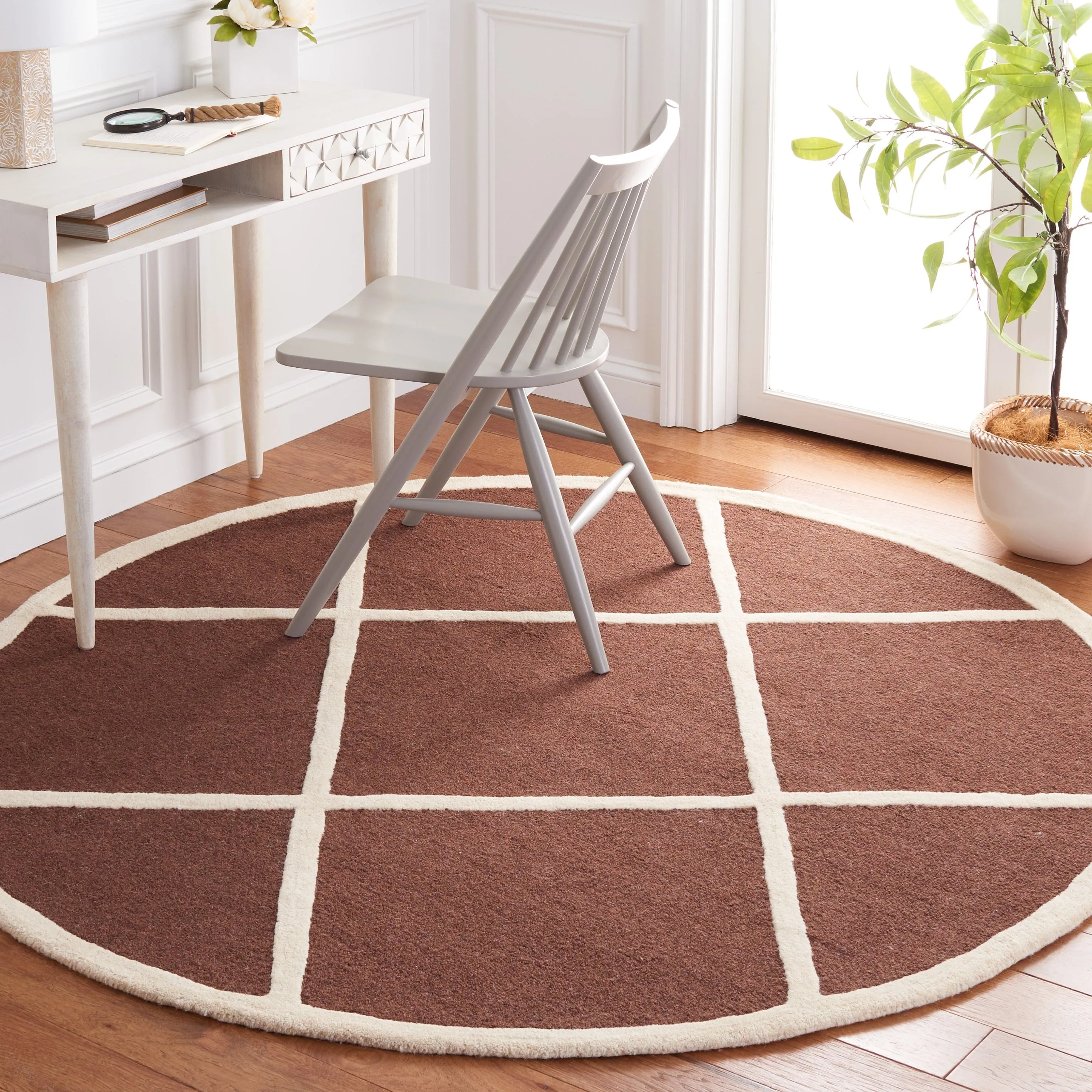 SAFAVIEH Handmade Cambridge Vija Modern Moroccan Wool Rug