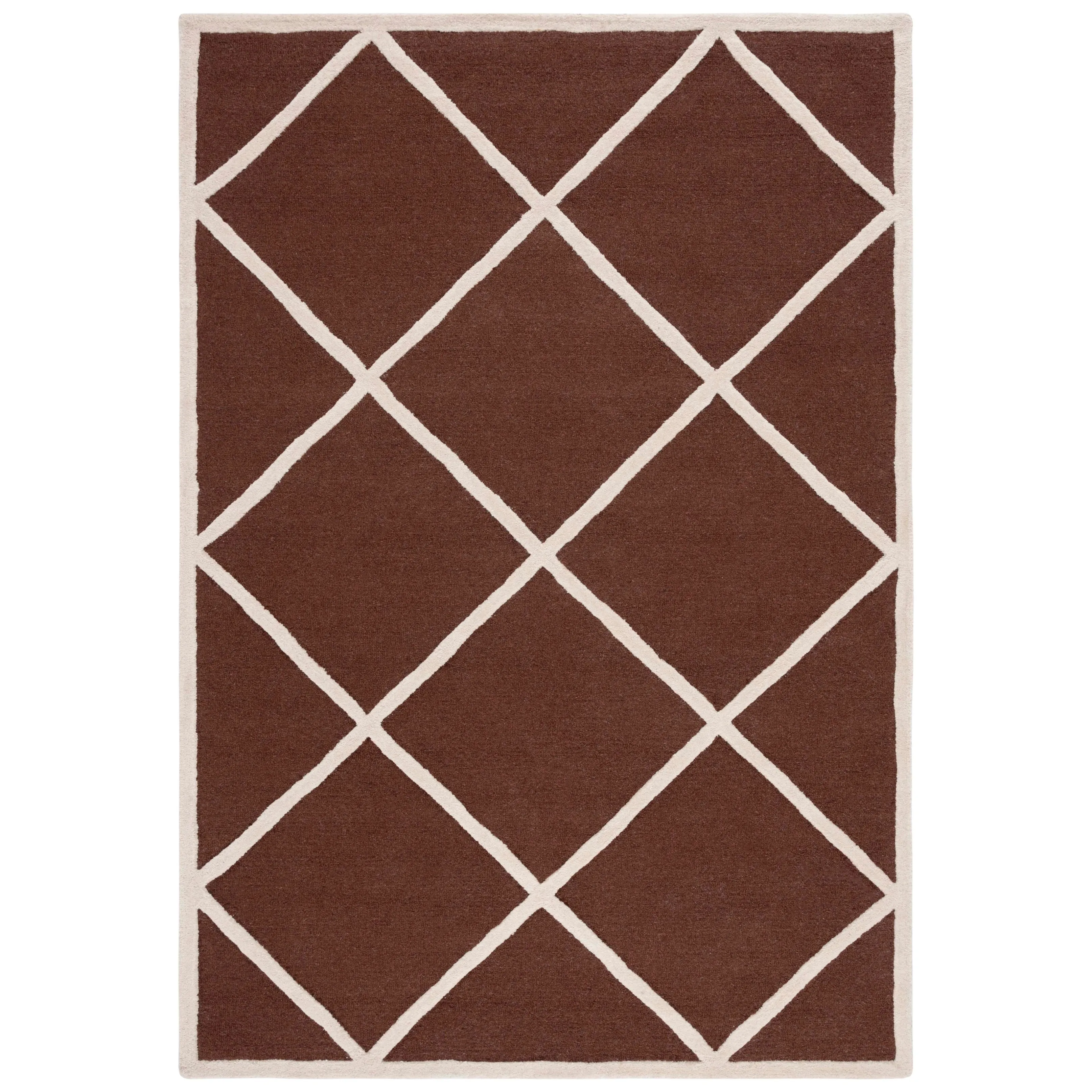SAFAVIEH Handmade Cambridge Vija Modern Moroccan Wool Rug