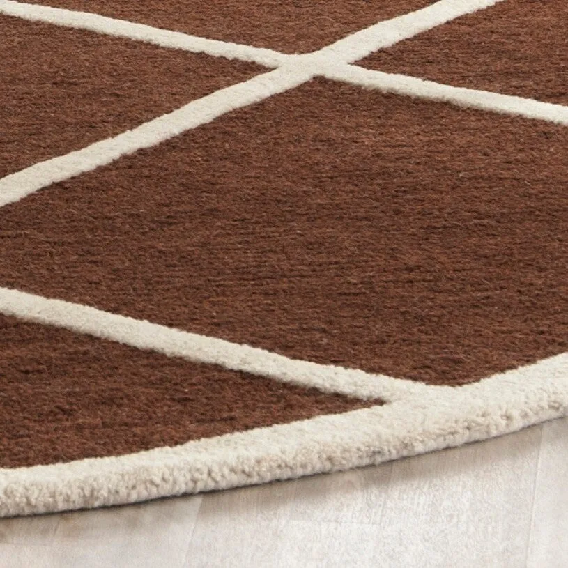 SAFAVIEH Handmade Cambridge Vija Modern Moroccan Wool Rug