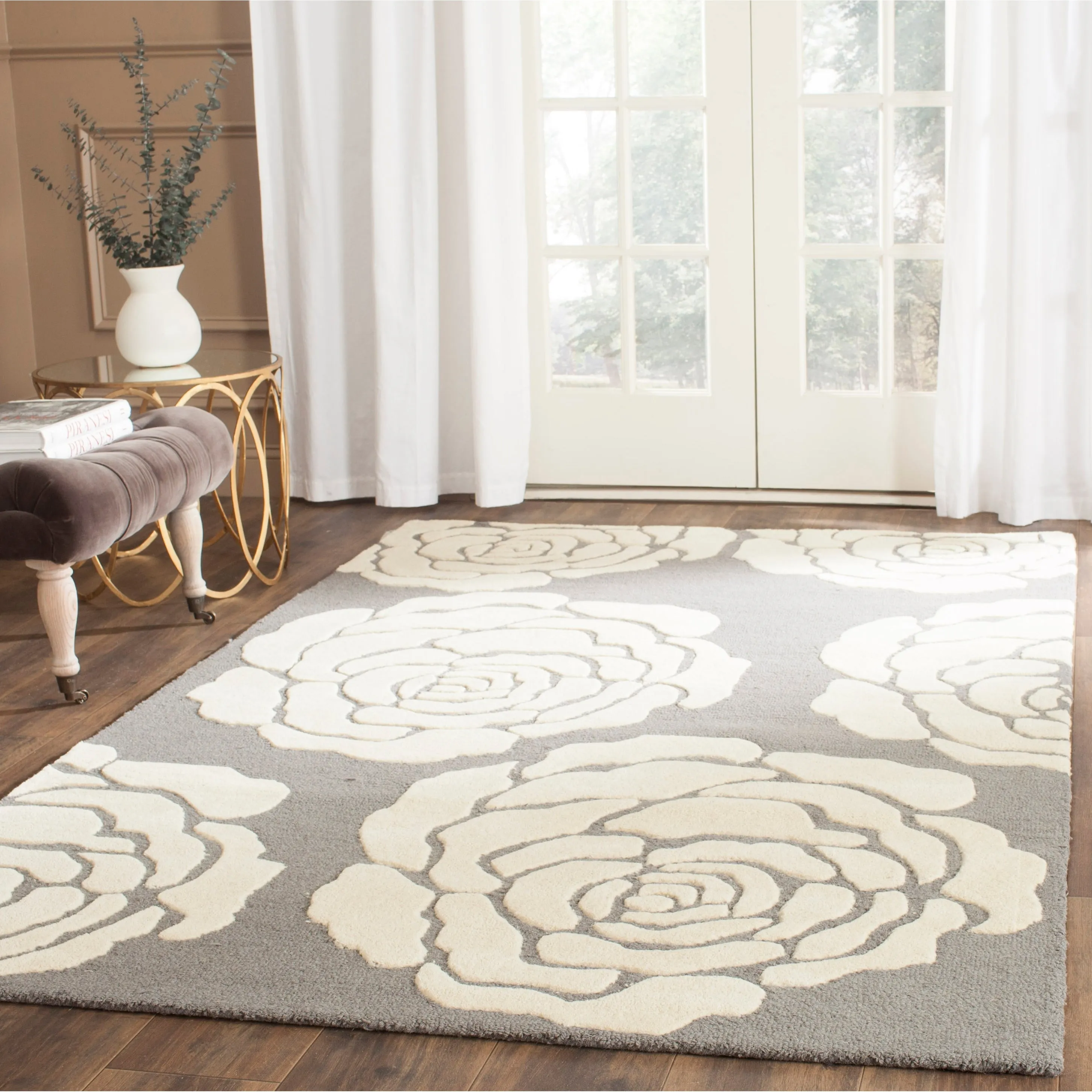 SAFAVIEH Handmade Cambridge Vince Modern Wool Rug