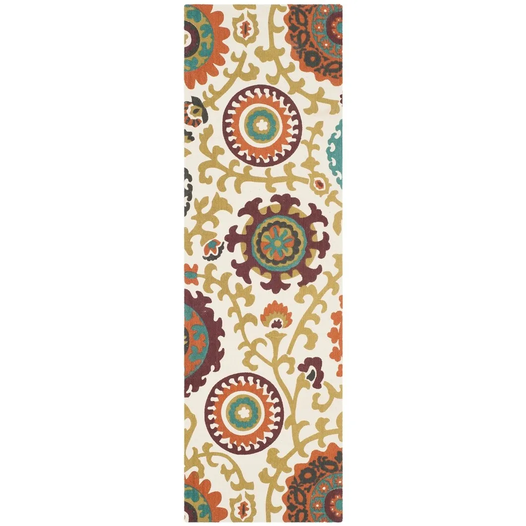 SAFAVIEH Handmade Cedar Brook Bahareh Modern Cotton Rug