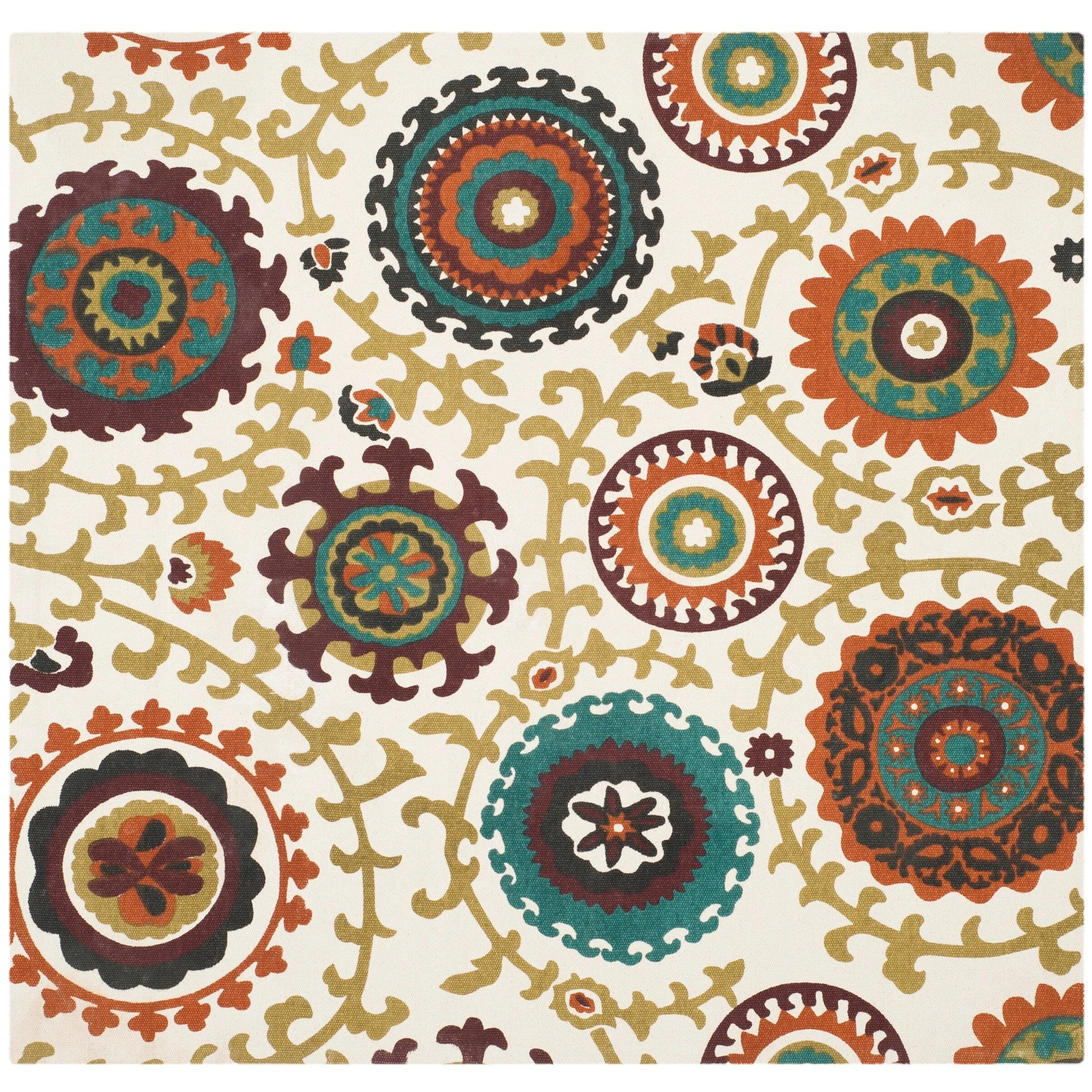 SAFAVIEH Handmade Cedar Brook Bahareh Modern Cotton Rug