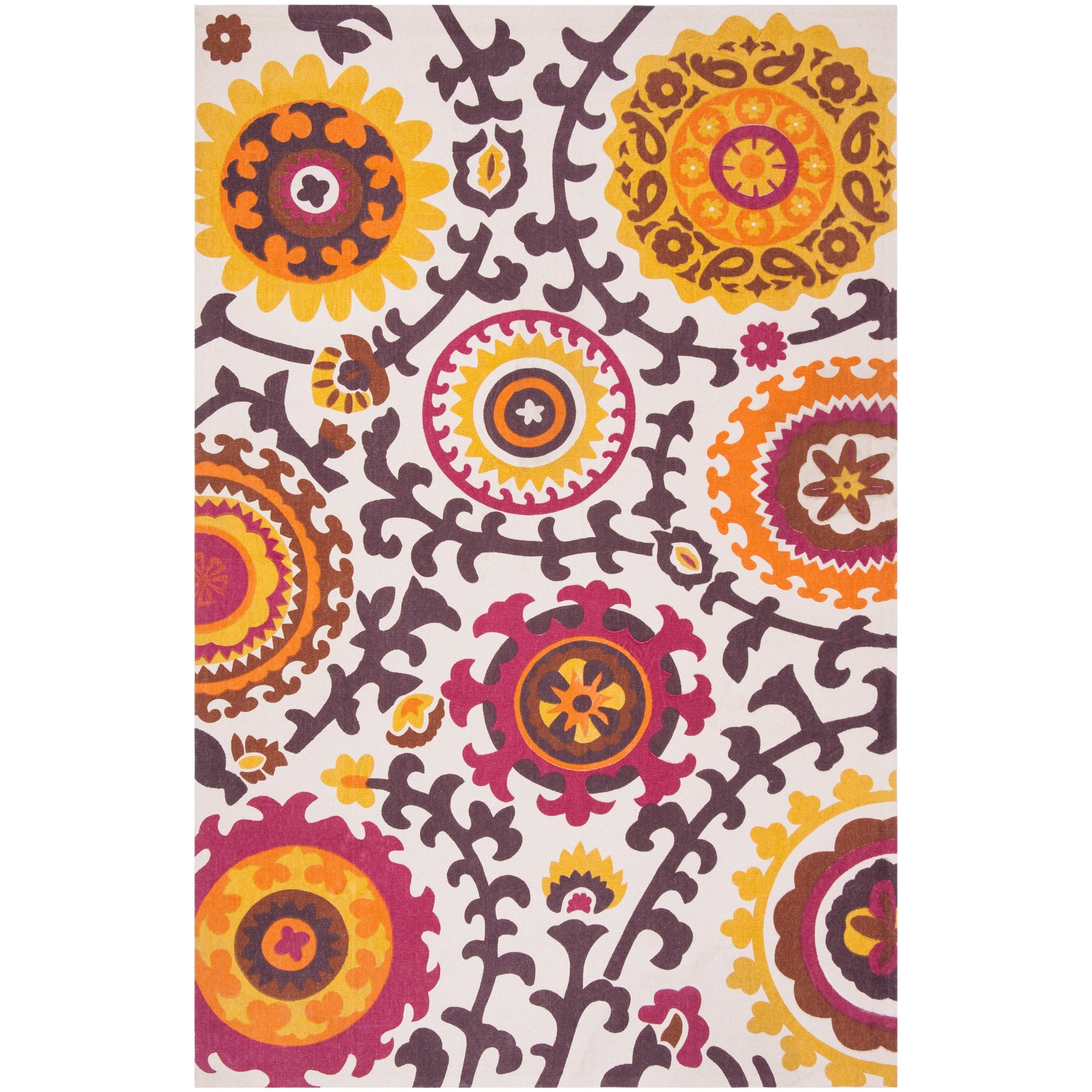 SAFAVIEH Handmade Cedar Brook Bahareh Modern Cotton Rug