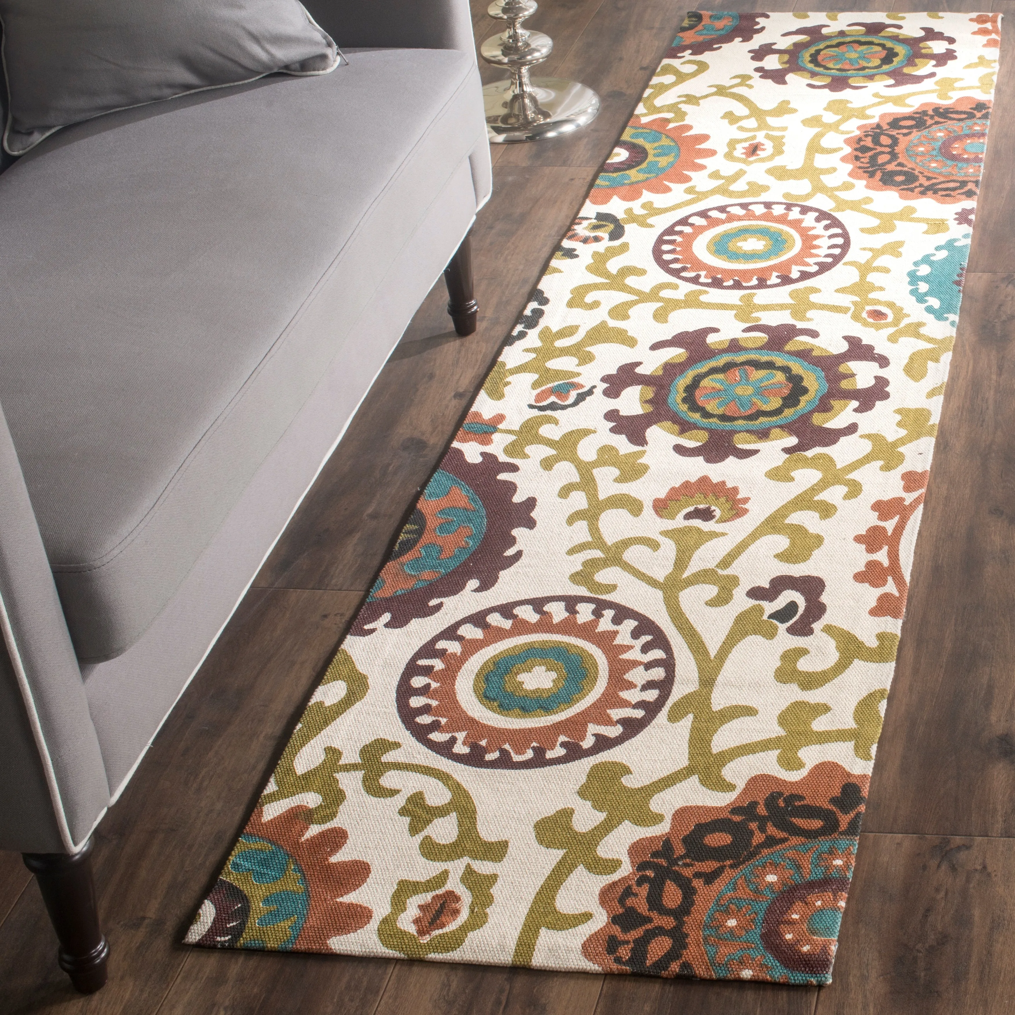 SAFAVIEH Handmade Cedar Brook Bahareh Modern Cotton Rug
