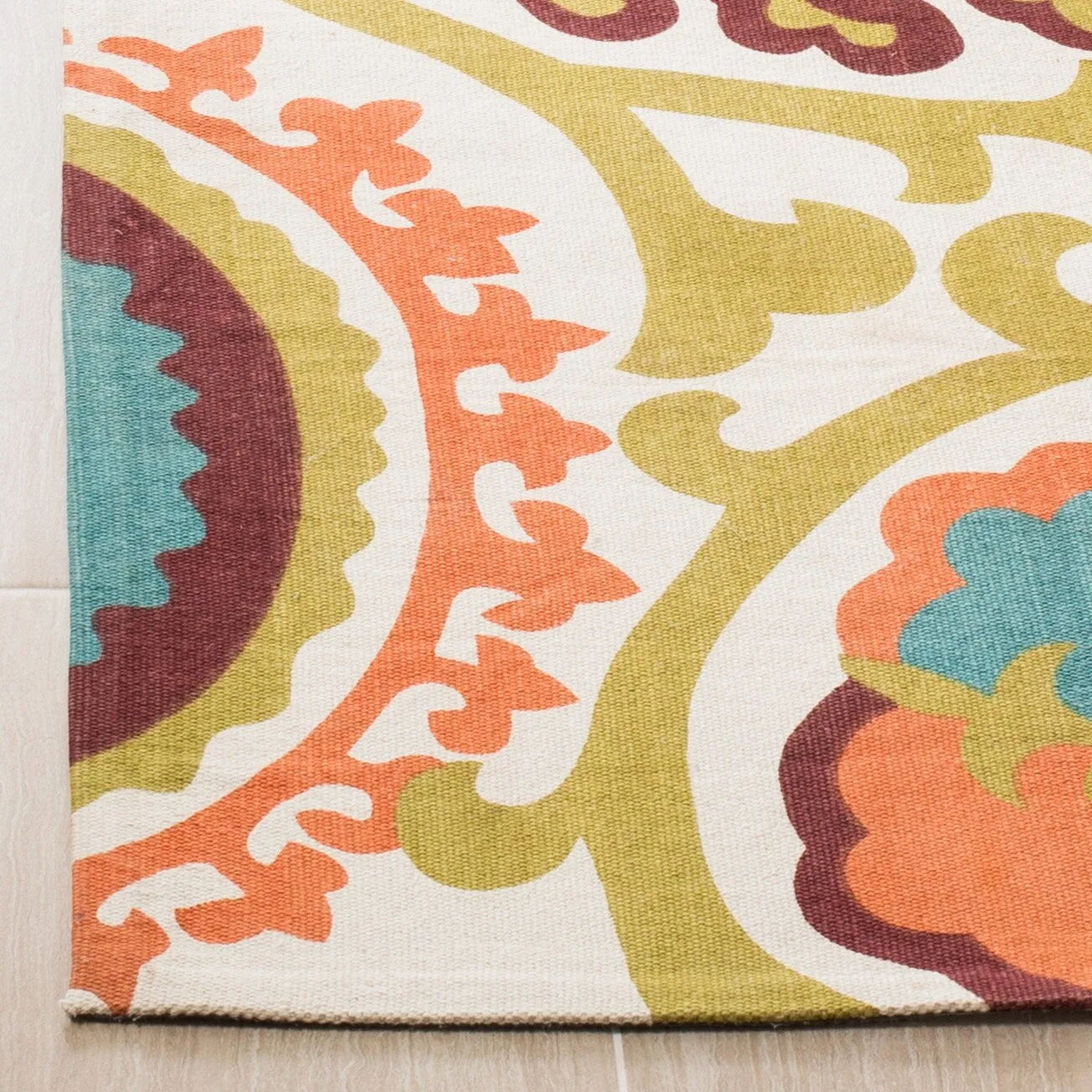 SAFAVIEH Handmade Cedar Brook Bahareh Modern Cotton Rug