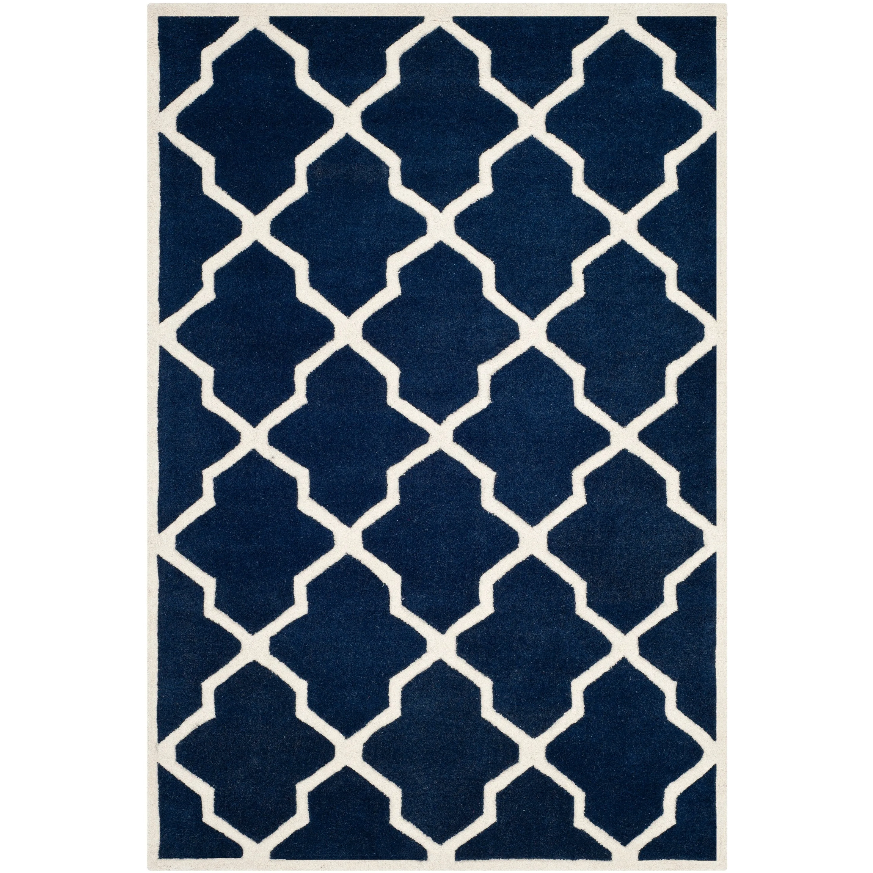 SAFAVIEH Handmade Chatham Rinske Modern Moroccan Wool Rug