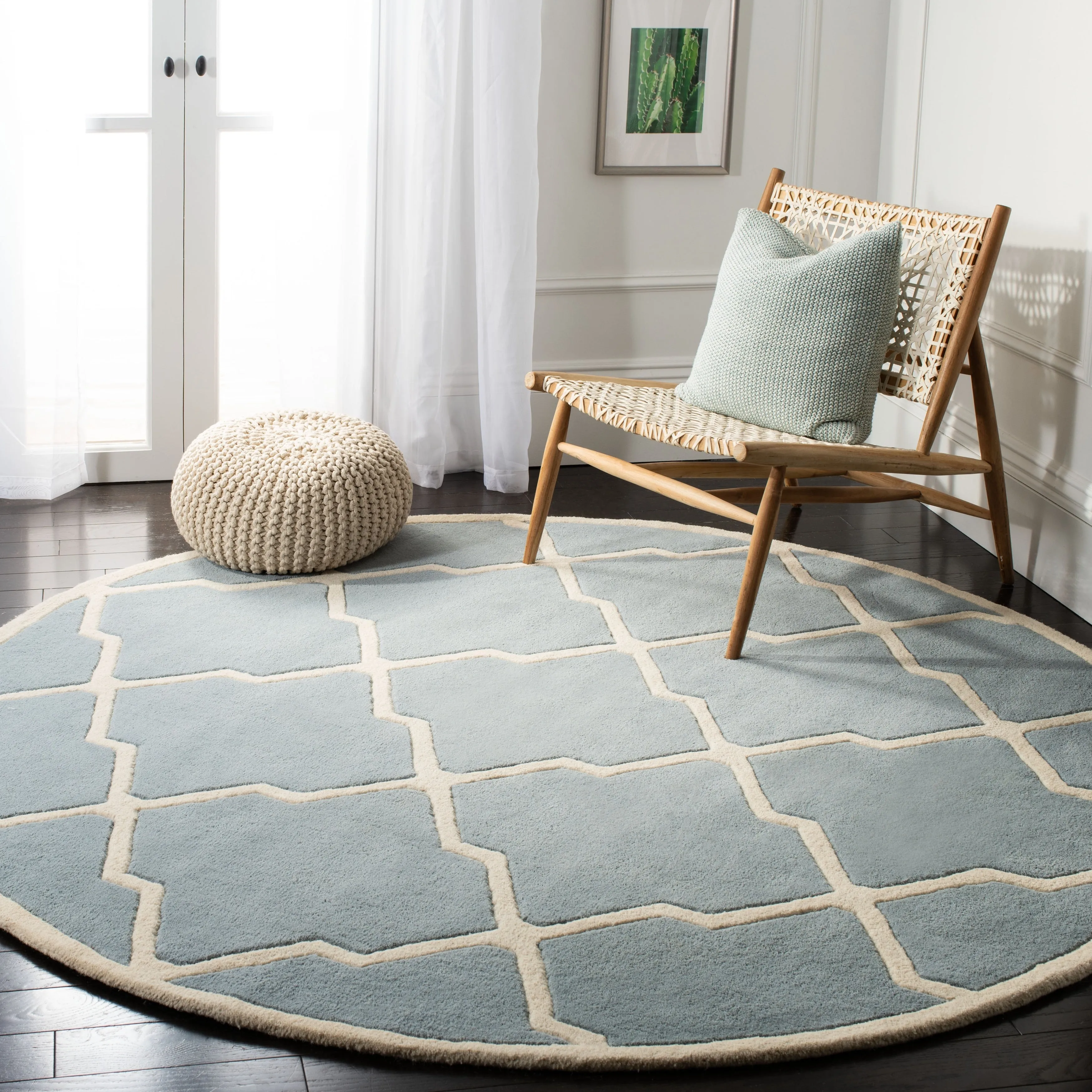 SAFAVIEH Handmade Chatham Rinske Modern Moroccan Wool Rug