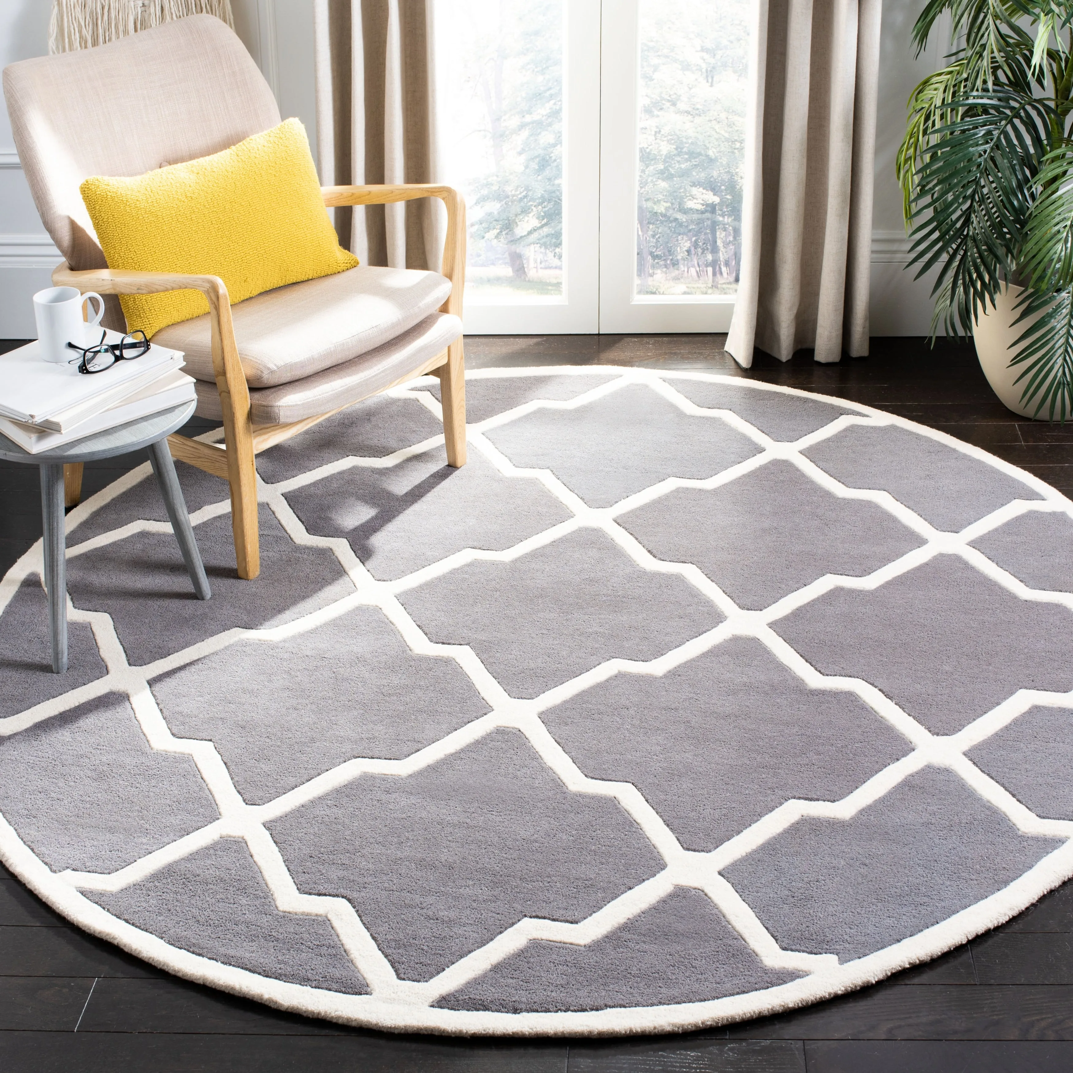 SAFAVIEH Handmade Chatham Rinske Modern Moroccan Wool Rug