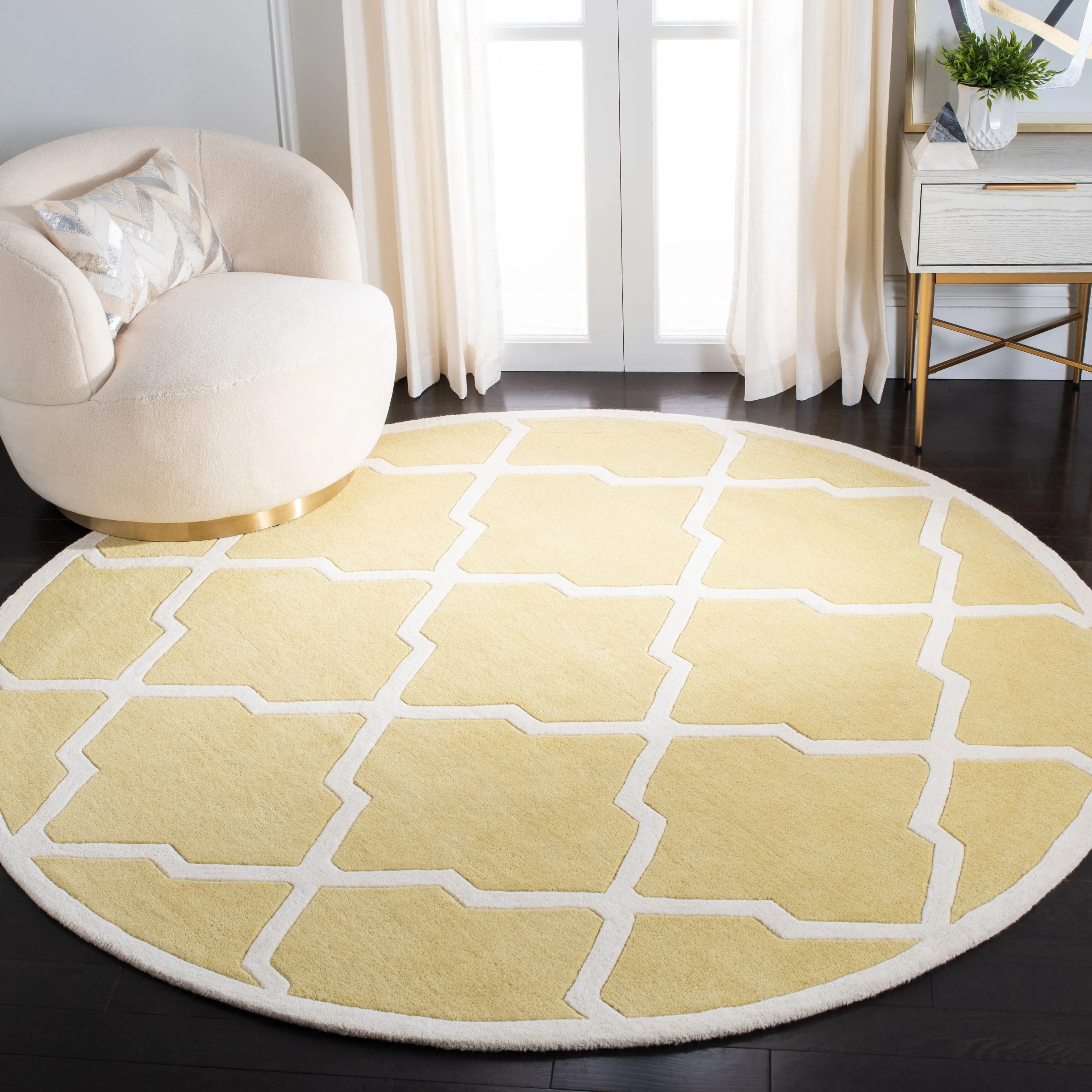 SAFAVIEH Handmade Chatham Rinske Modern Moroccan Wool Rug