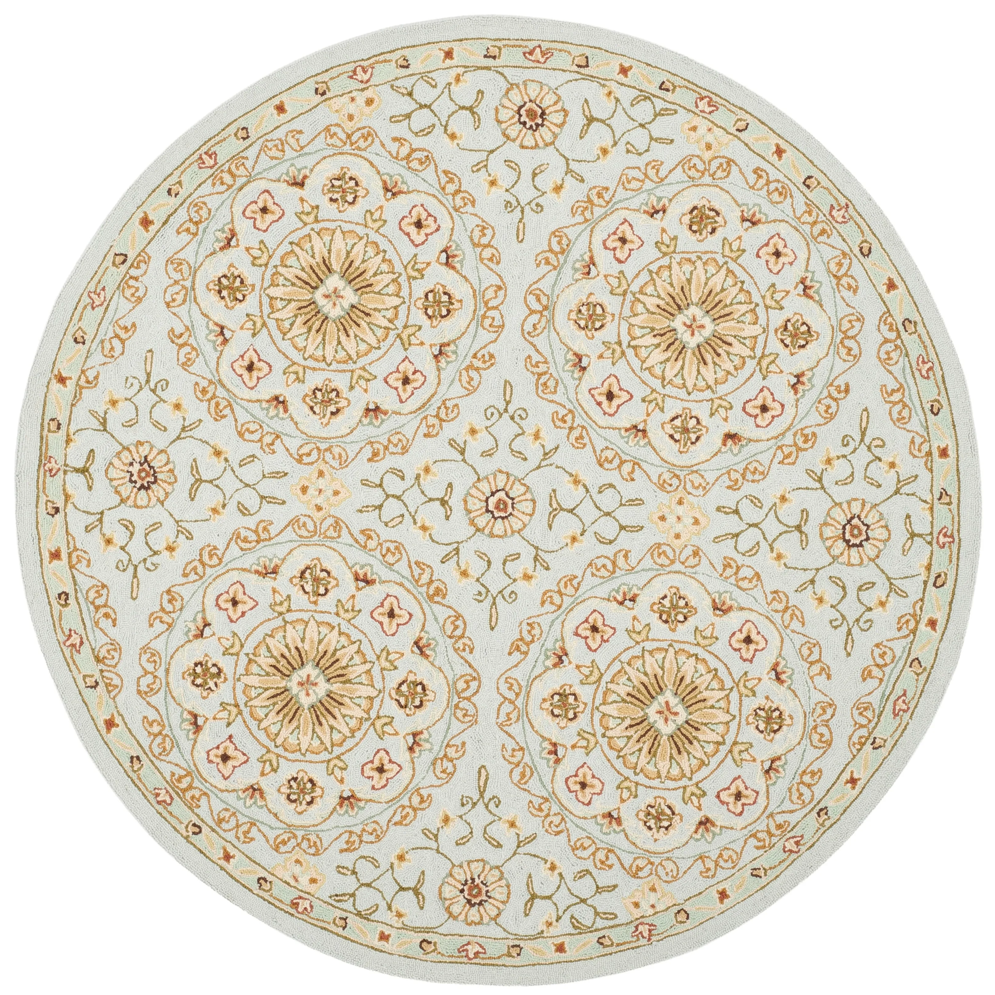 SAFAVIEH Handmade Chelsea Genta French Country Wool Rug