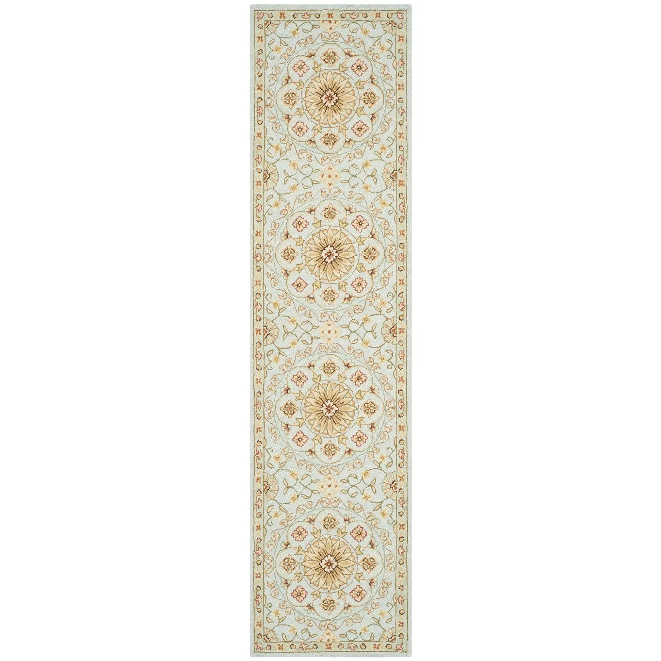 SAFAVIEH Handmade Chelsea Genta French Country Wool Rug