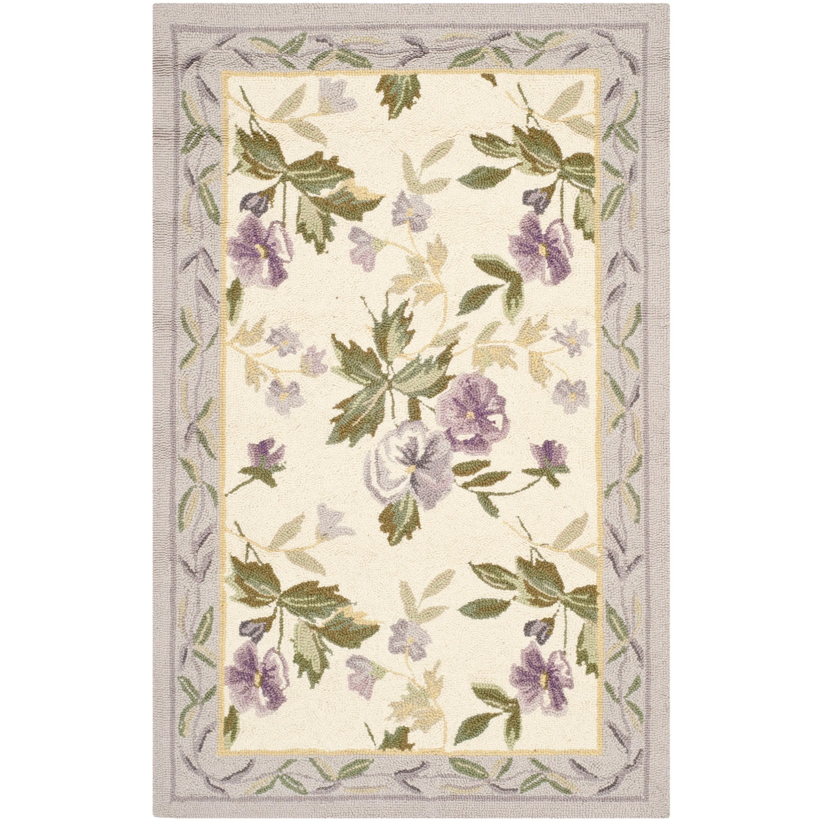SAFAVIEH Handmade Chelsea Gunna French Country Wool Rug