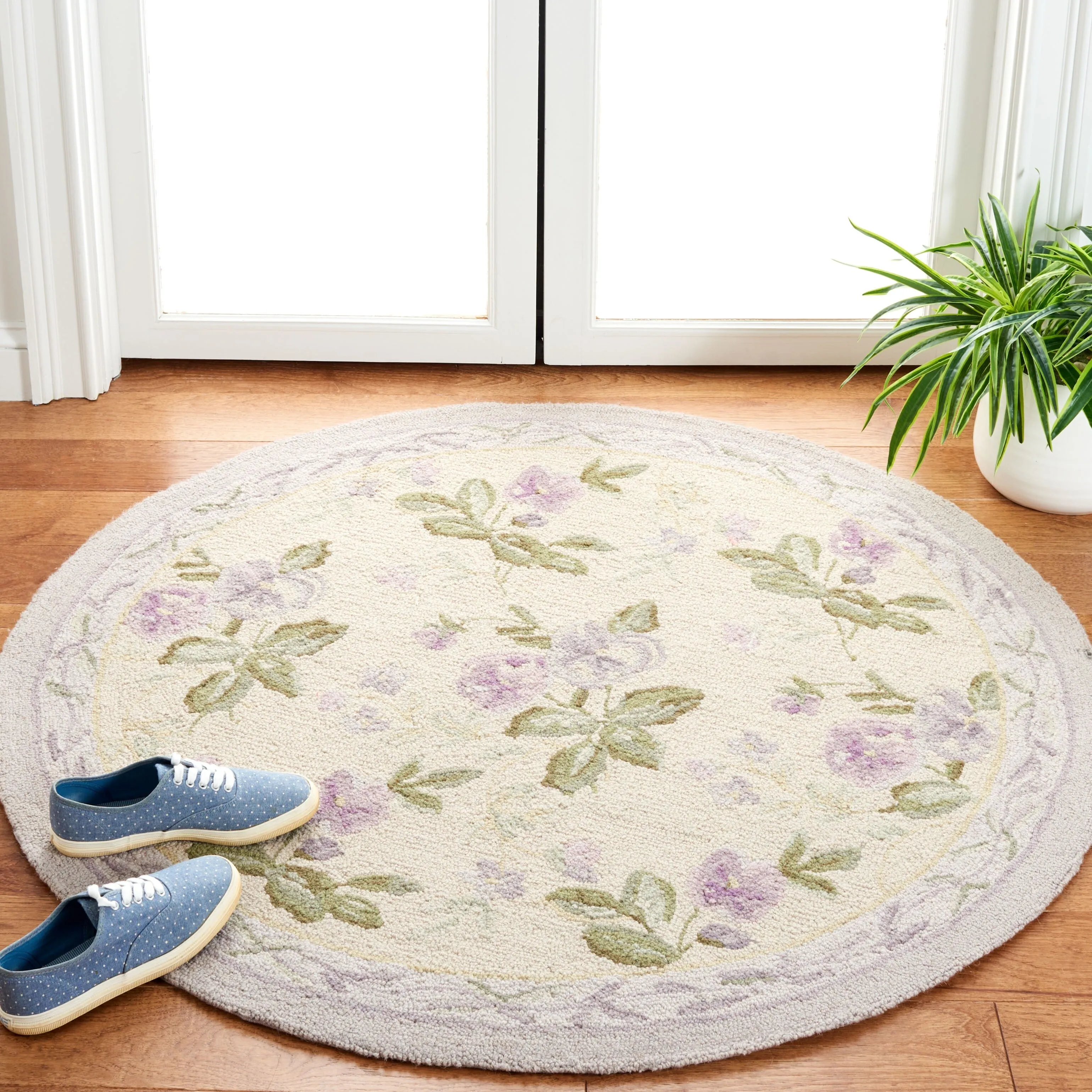 SAFAVIEH Handmade Chelsea Gunna French Country Wool Rug