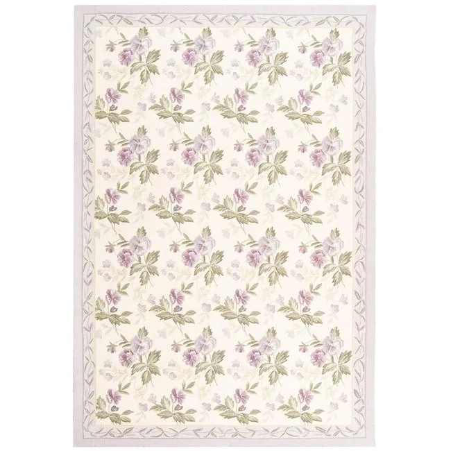 SAFAVIEH Handmade Chelsea Gunna French Country Wool Rug