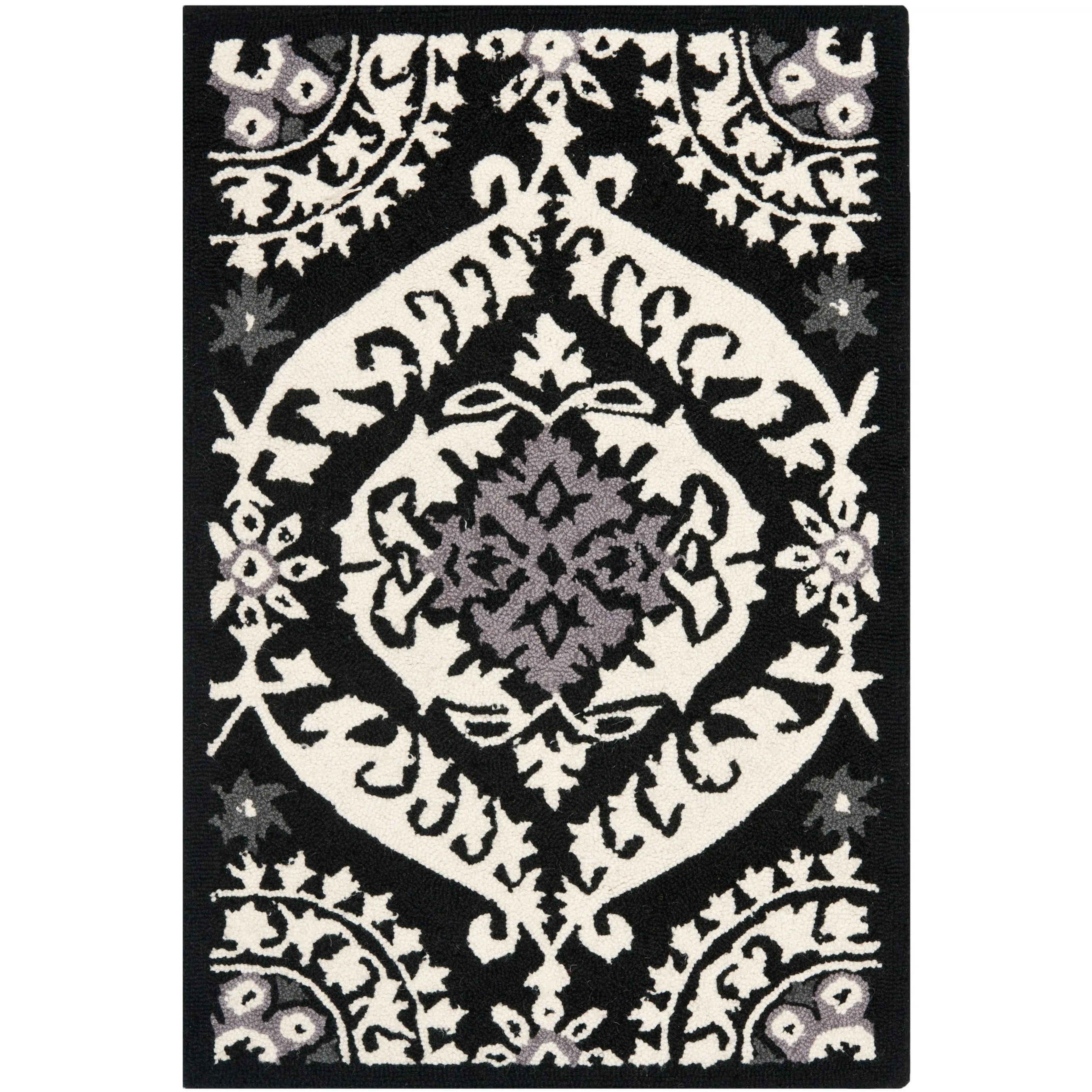 SAFAVIEH Handmade Chelsea Nazeli French Country Wool Rug
