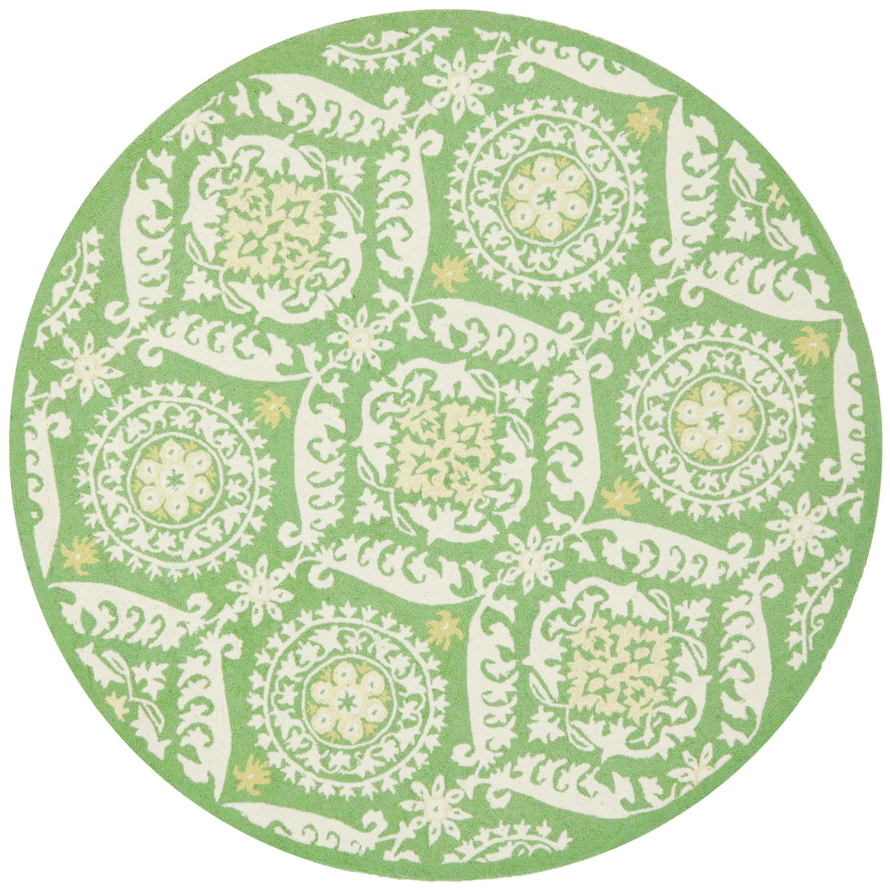 SAFAVIEH Handmade Chelsea Nazeli French Country Wool Rug