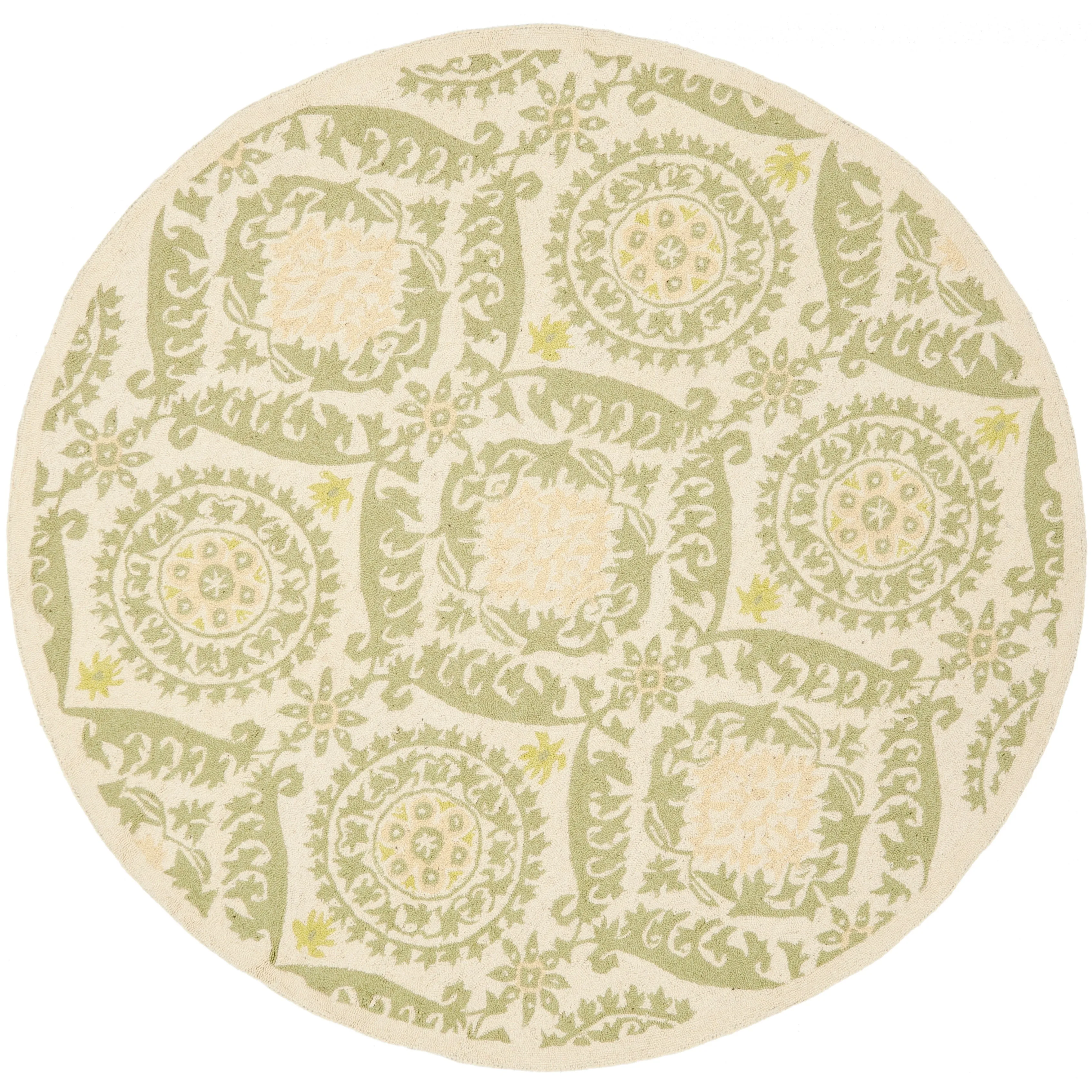 SAFAVIEH Handmade Chelsea Nazeli French Country Wool Rug