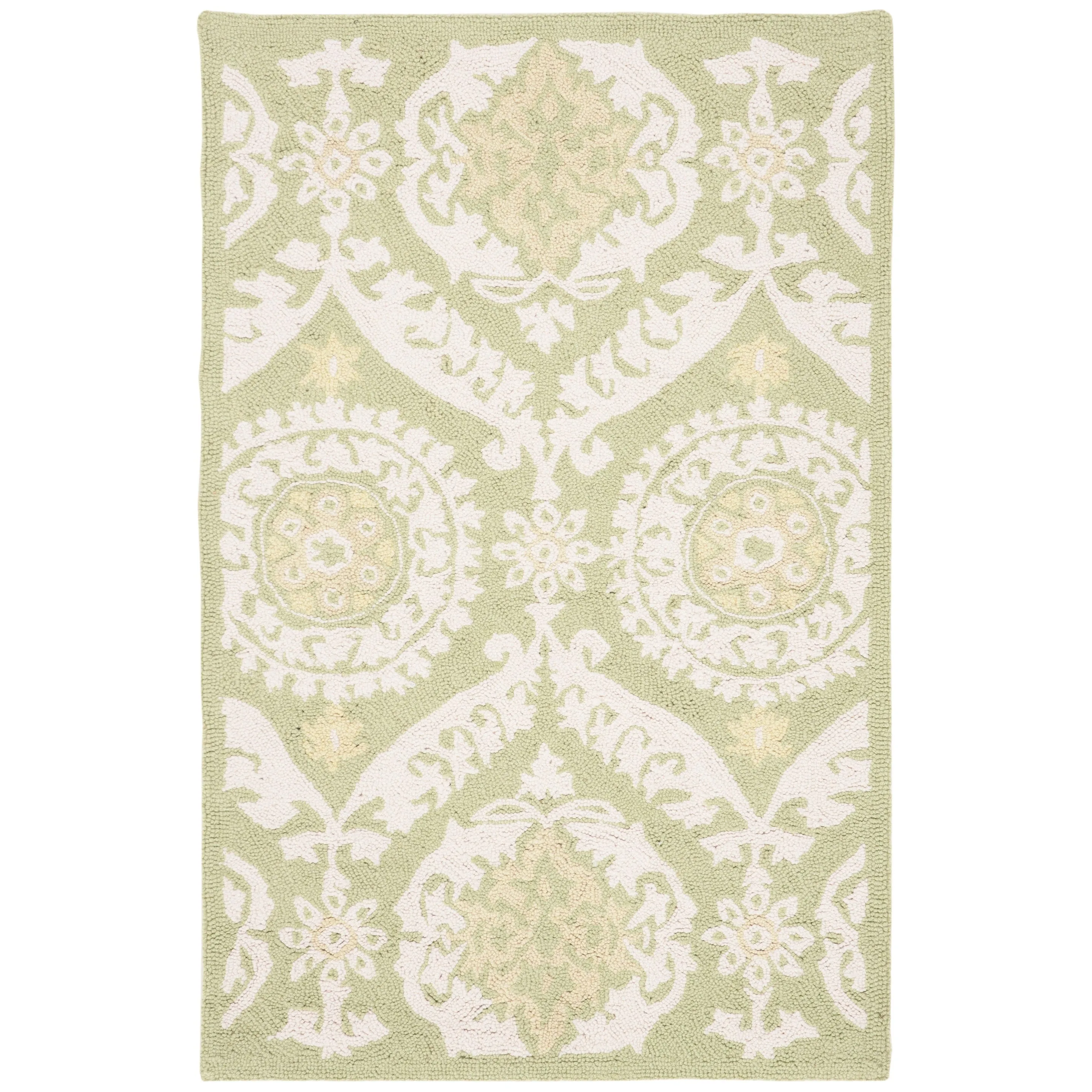 SAFAVIEH Handmade Chelsea Nazeli French Country Wool Rug