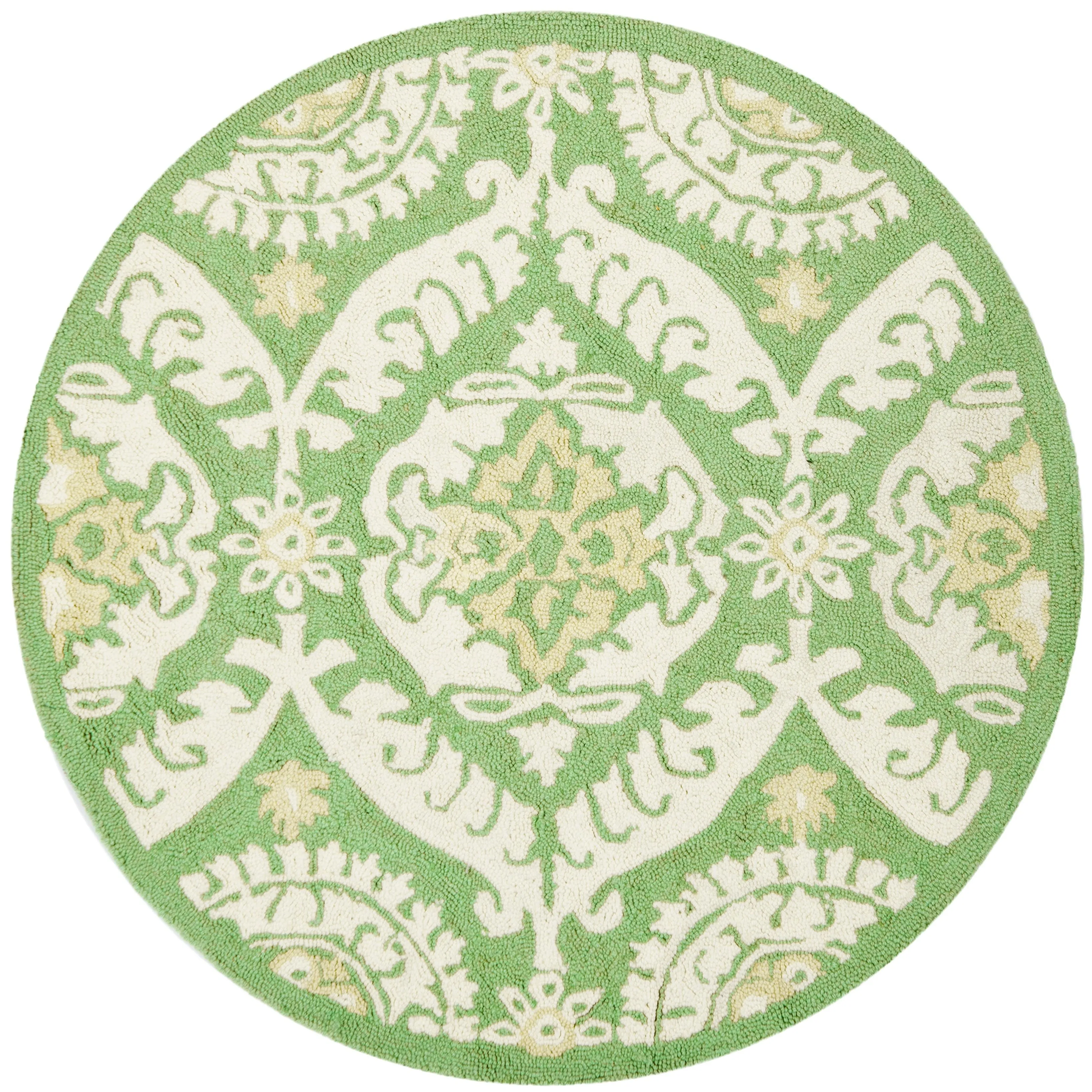 SAFAVIEH Handmade Chelsea Nazeli French Country Wool Rug