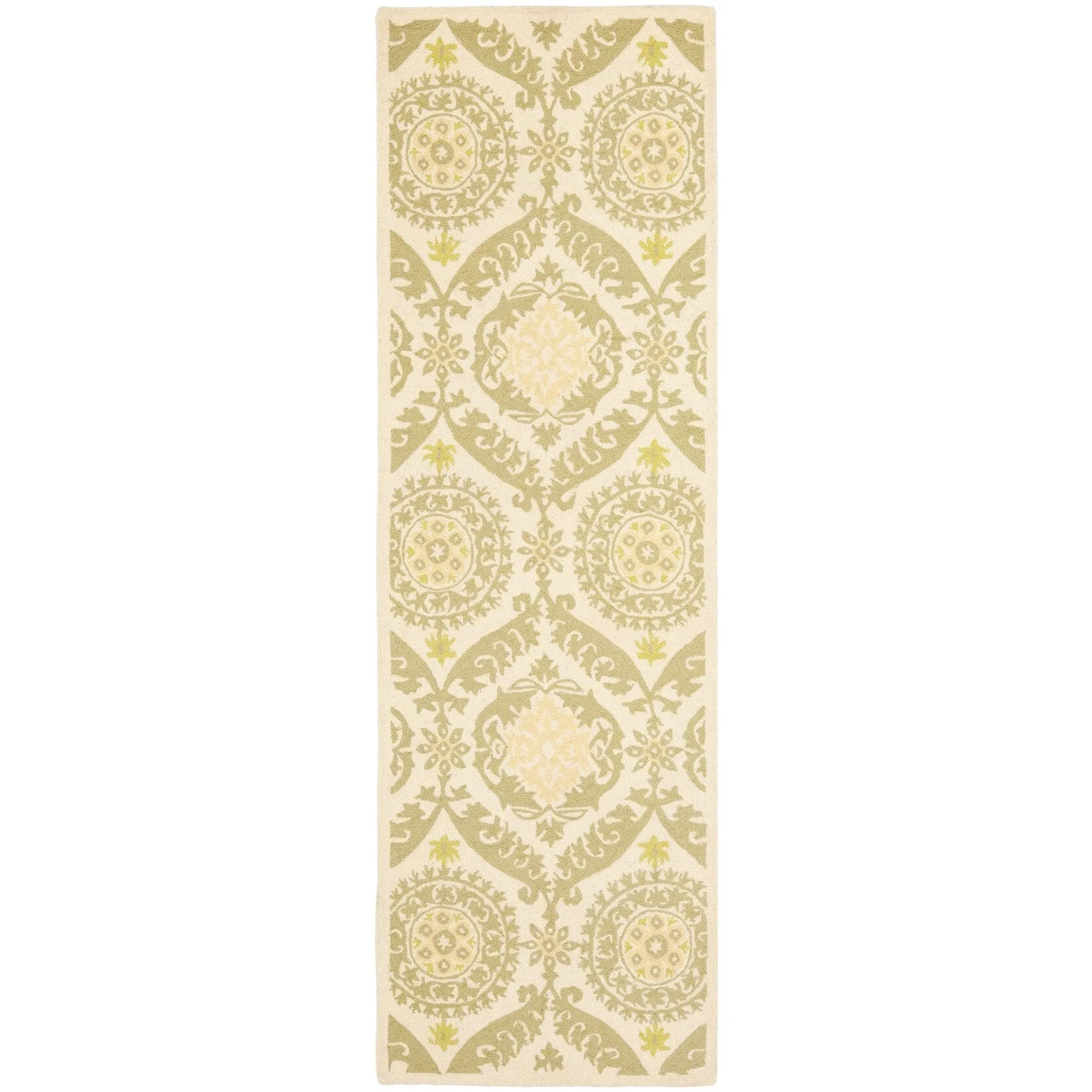 SAFAVIEH Handmade Chelsea Nazeli French Country Wool Rug