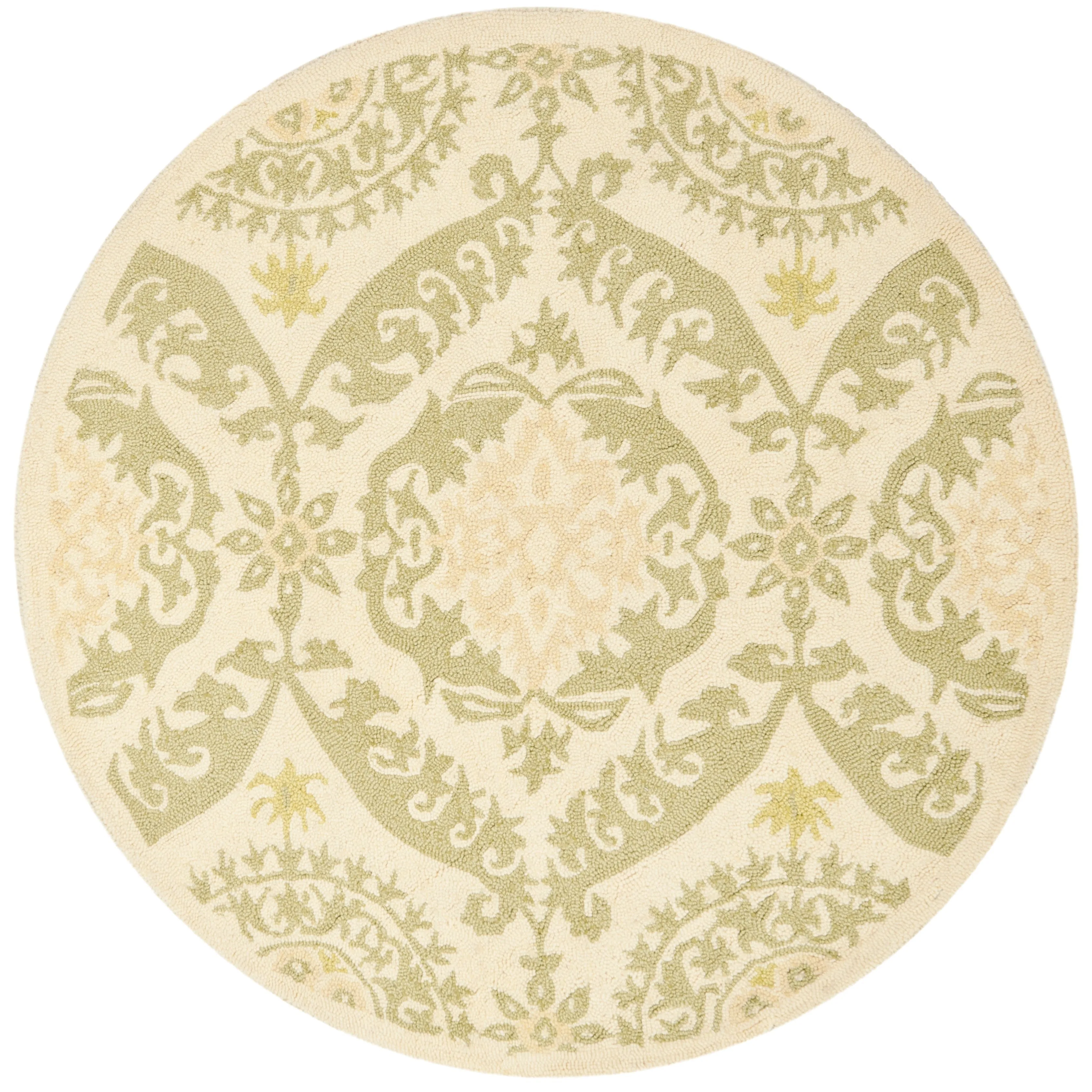 SAFAVIEH Handmade Chelsea Nazeli French Country Wool Rug