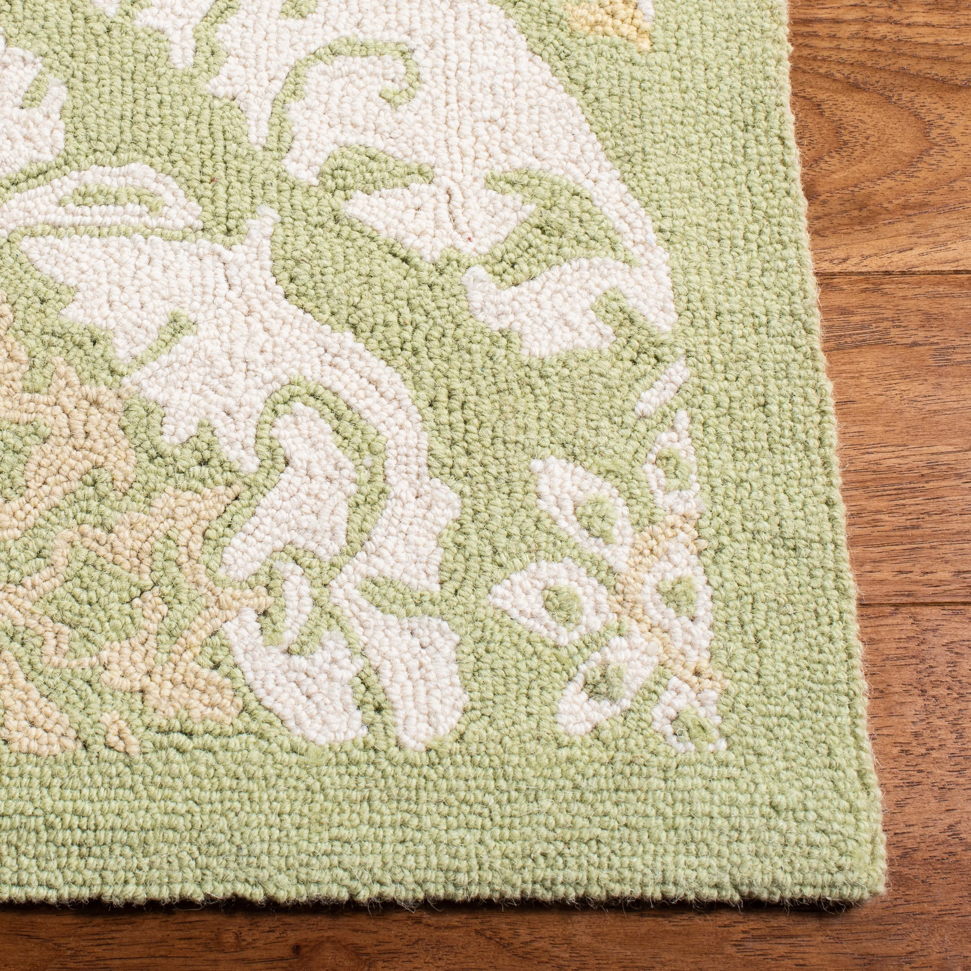 SAFAVIEH Handmade Chelsea Nazeli French Country Wool Rug