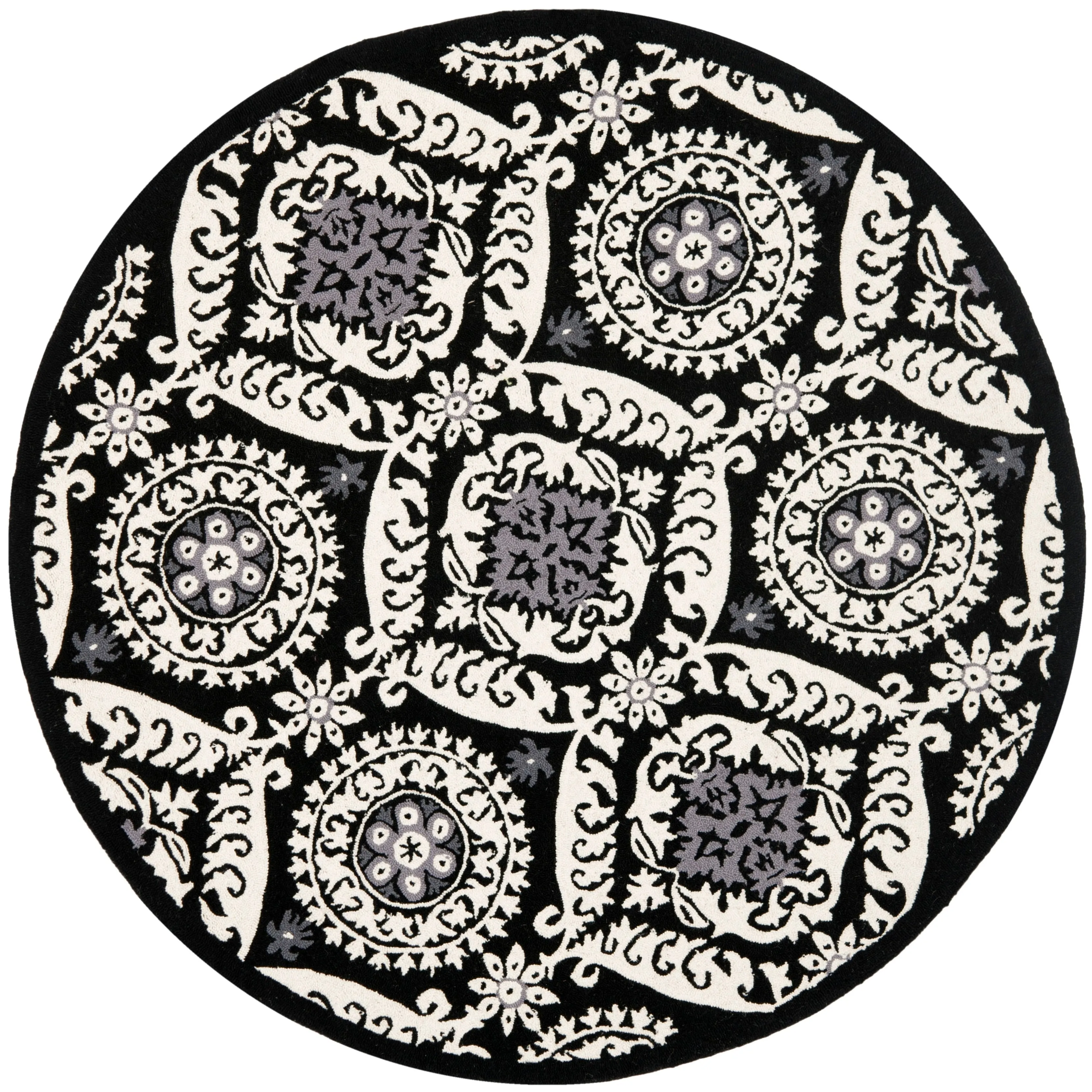 SAFAVIEH Handmade Chelsea Nazeli French Country Wool Rug