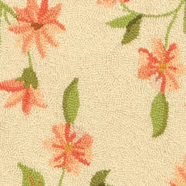 SAFAVIEH Handmade Chelsea Rodovica Floral French Country Wool Rug
