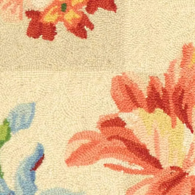 SAFAVIEH Handmade Chelsea Sprig French Country Wool Rug