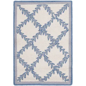 SAFAVIEH Handmade Chelsea Sunstripe Trellis French Country Wool Rug