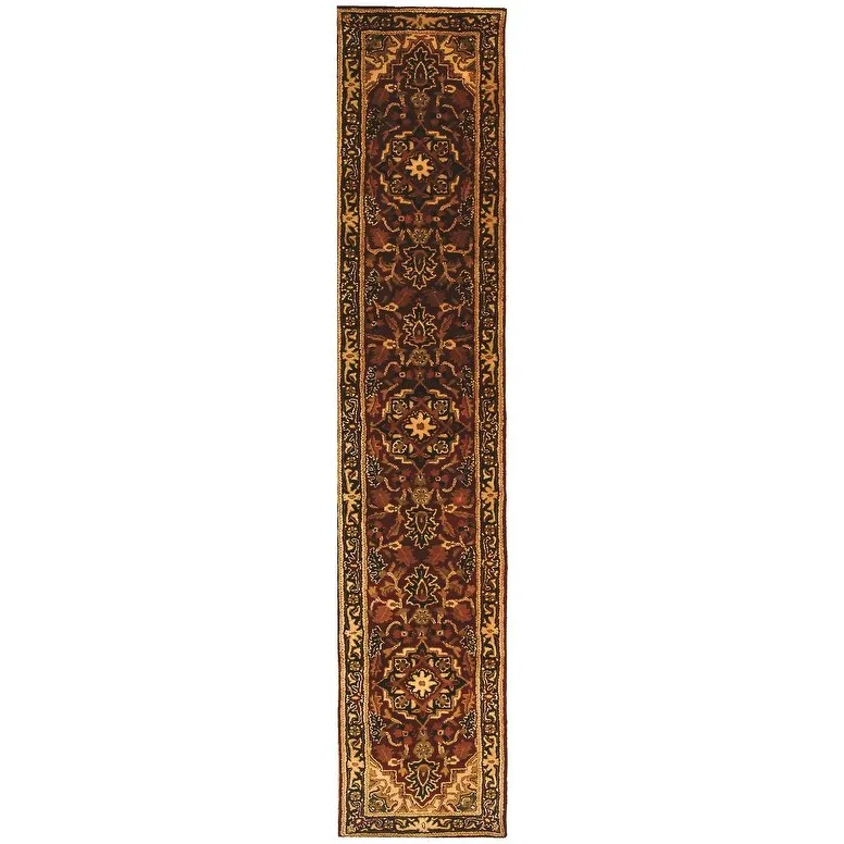 SAFAVIEH Handmade Classic Sineta Traditional Oriental Wool Rug