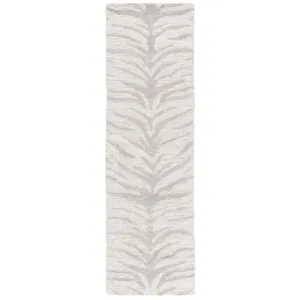 SAFAVIEH Handmade Ebony Dasena Modern Wool Rug