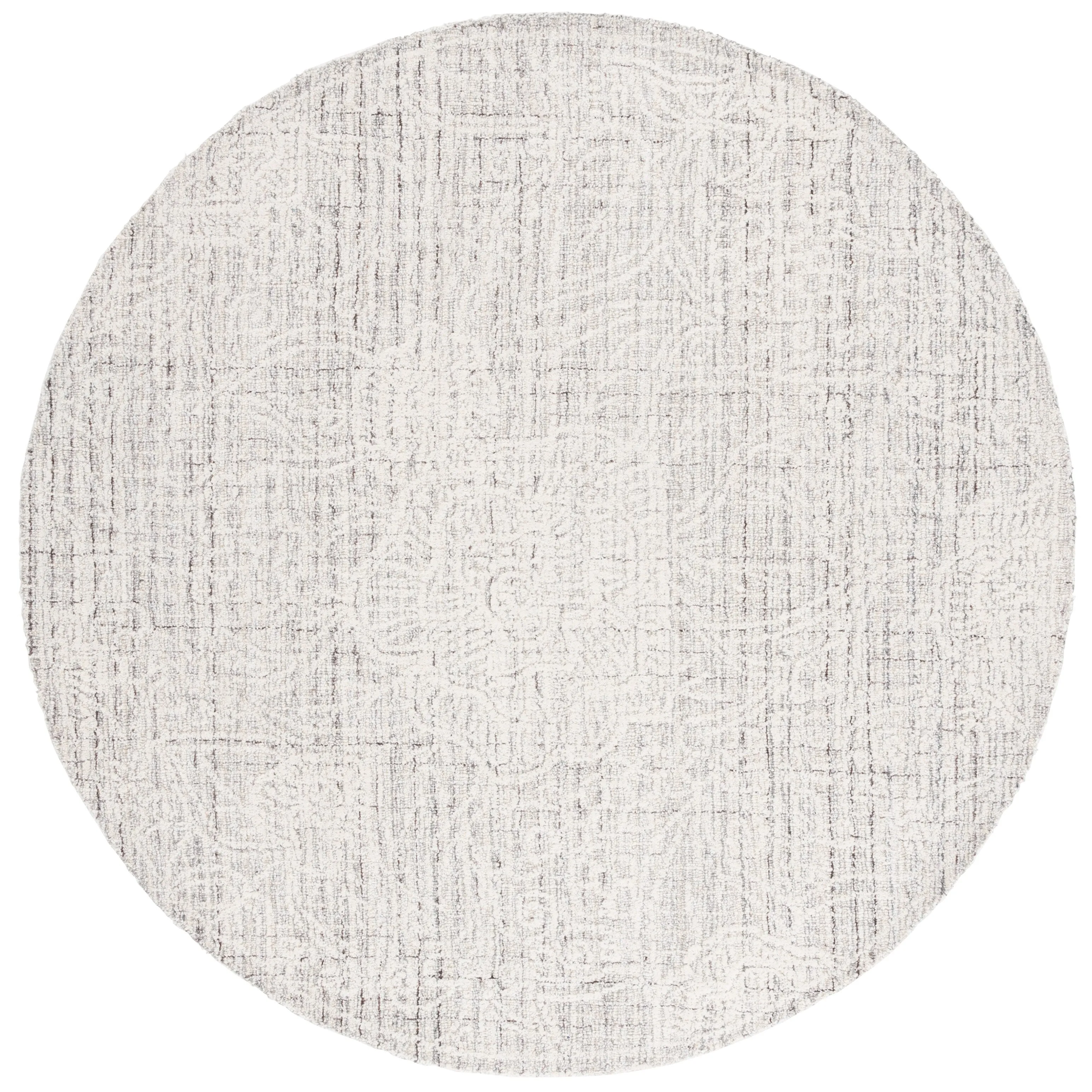 SAFAVIEH Handmade Ebony Dita Modern Floral Wool Rug
