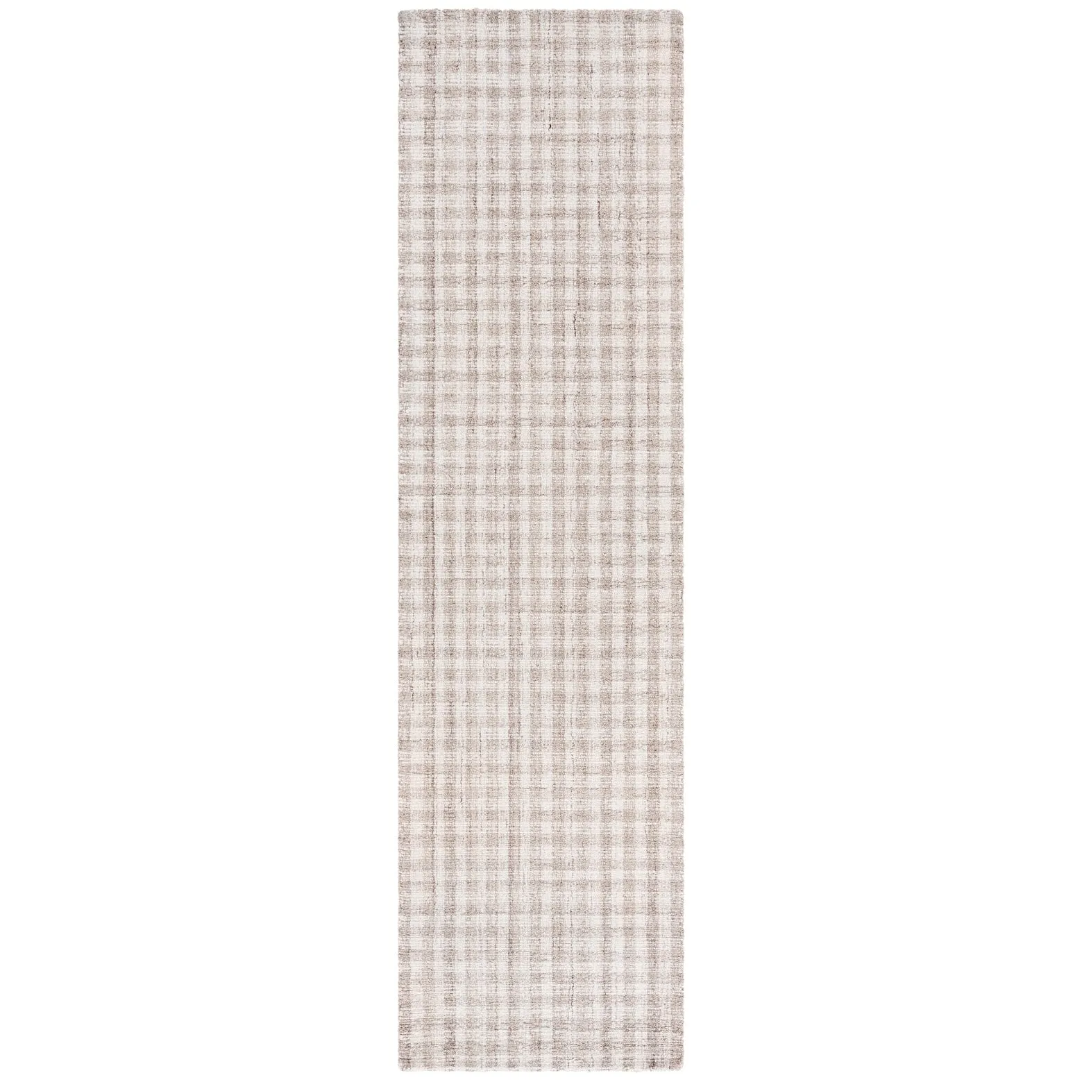 SAFAVIEH Handmade Ebony Katarin Gingham Wool Rug