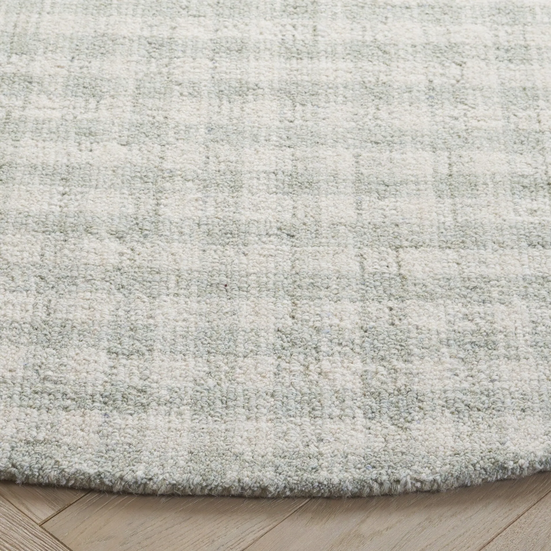 SAFAVIEH Handmade Ebony Katarin Gingham Wool Rug