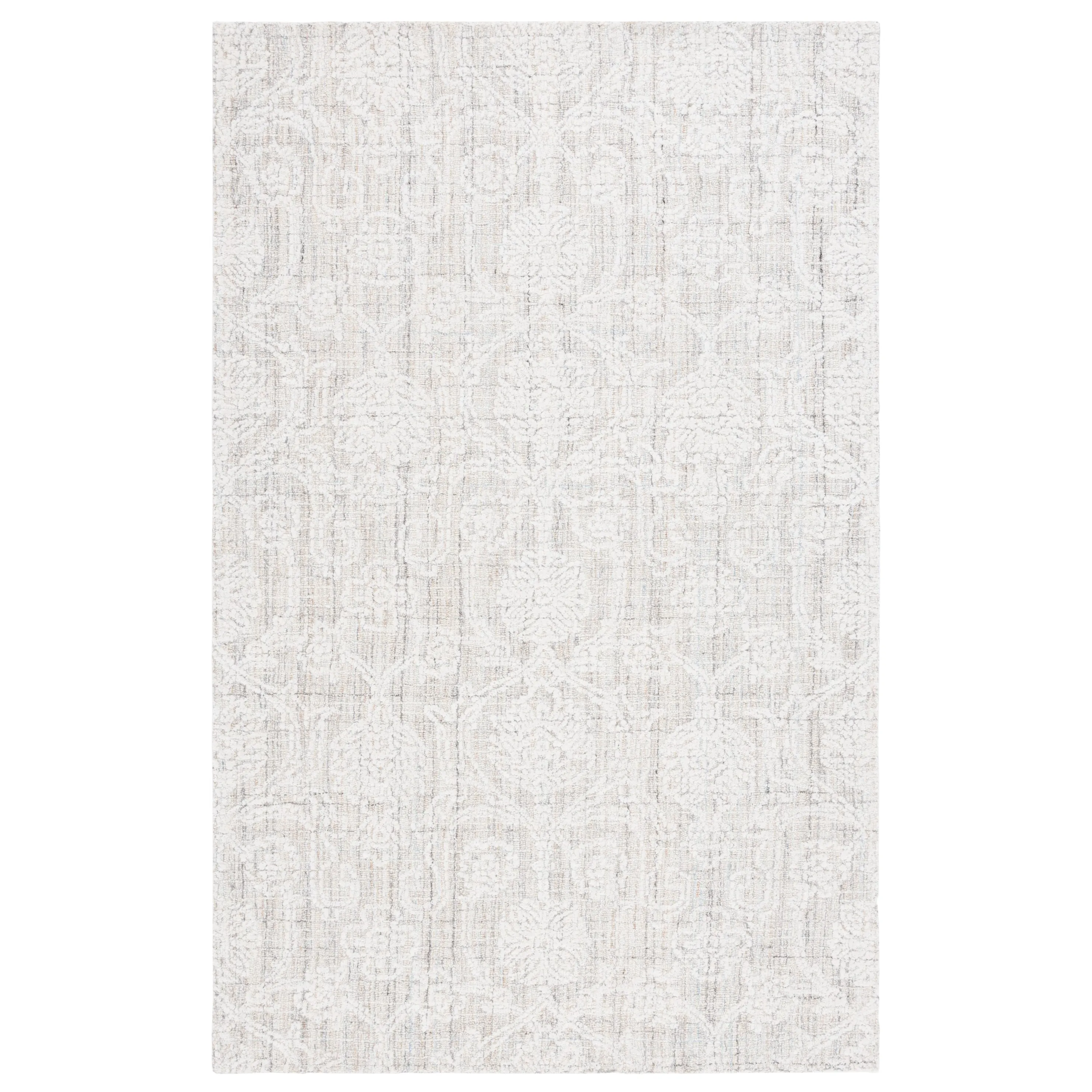 SAFAVIEH Handmade Ebony Nini Modern Wool Rug