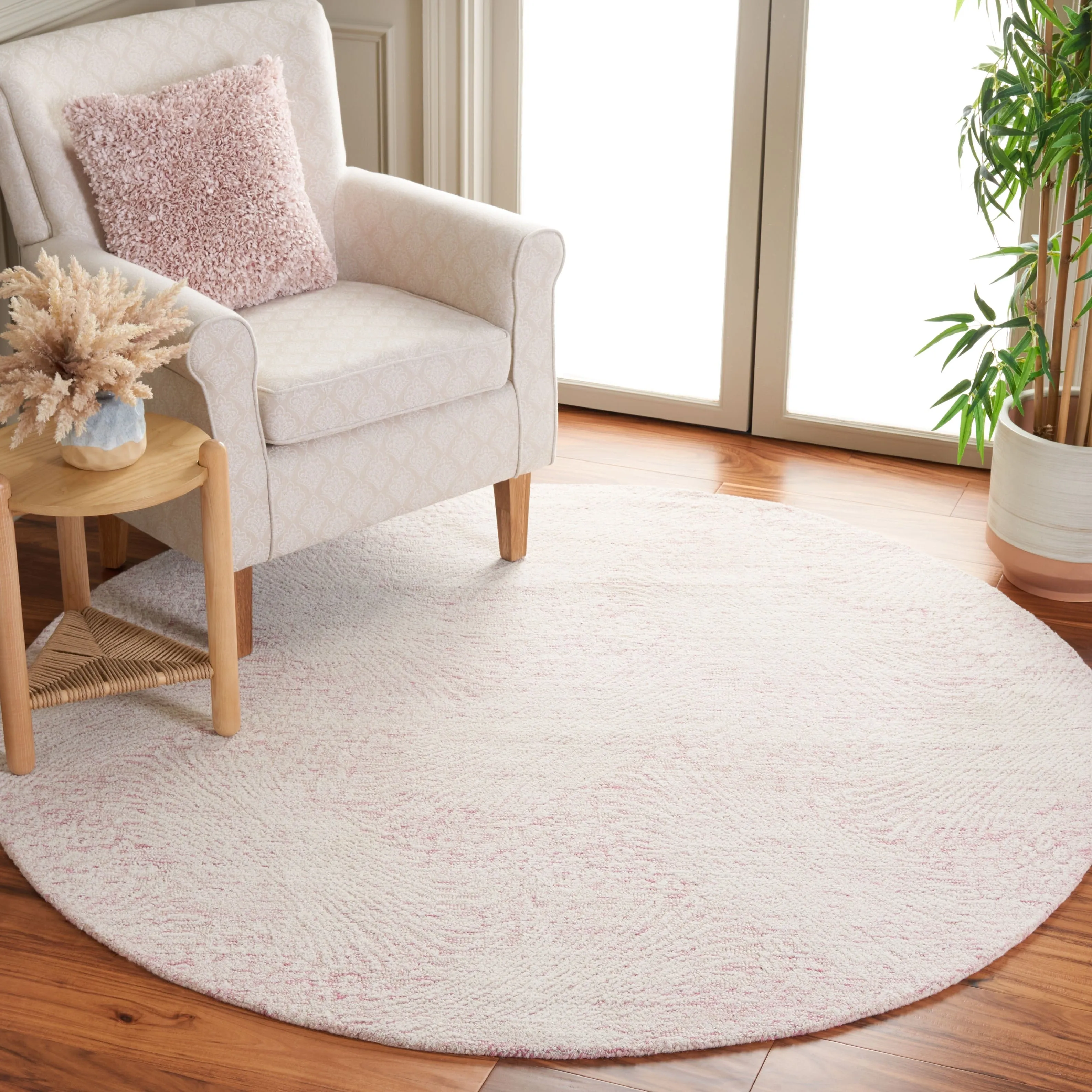 SAFAVIEH Handmade Ebony Siggi Modern Wool Rug