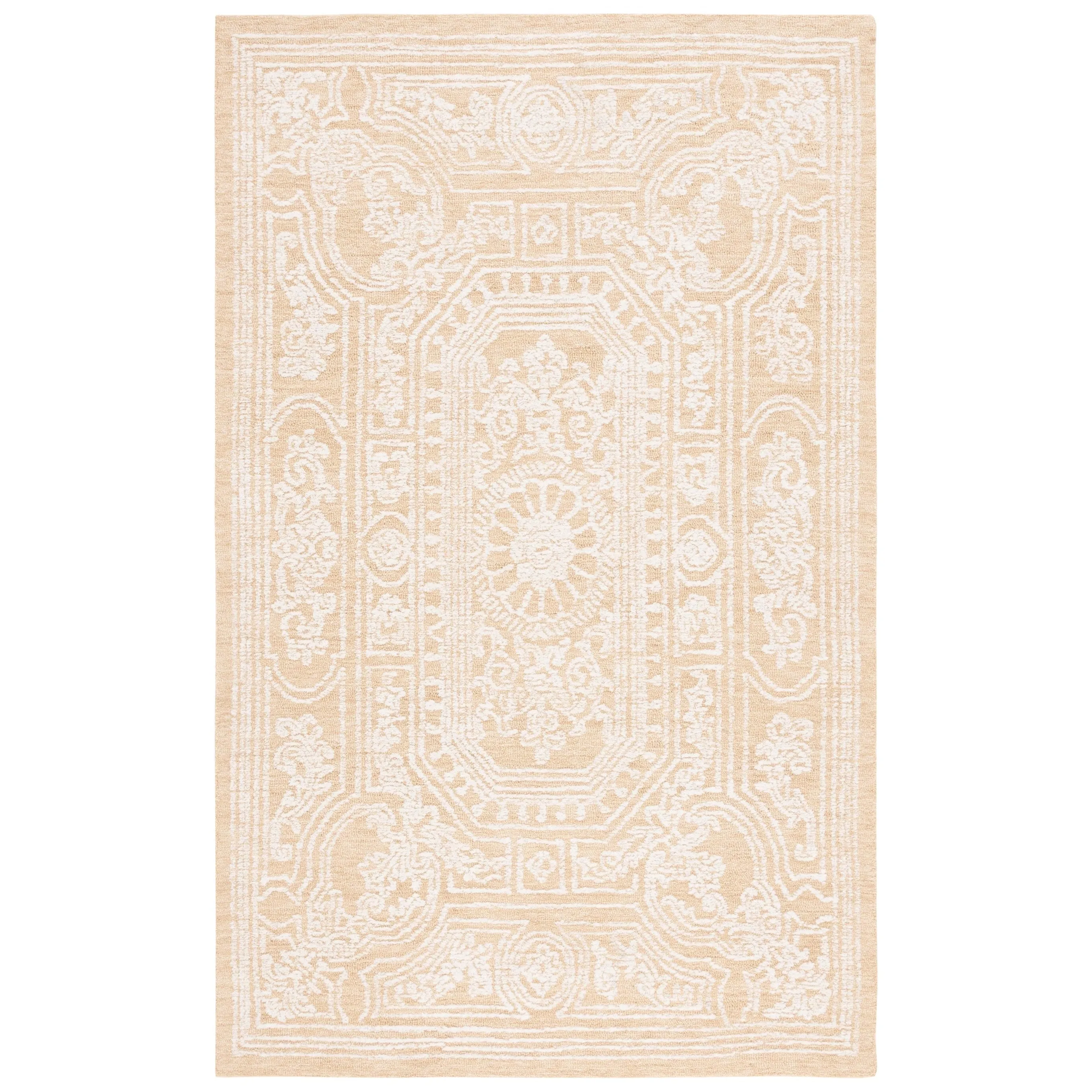 SAFAVIEH Handmade Ebony Tammy Modern Wool Rug