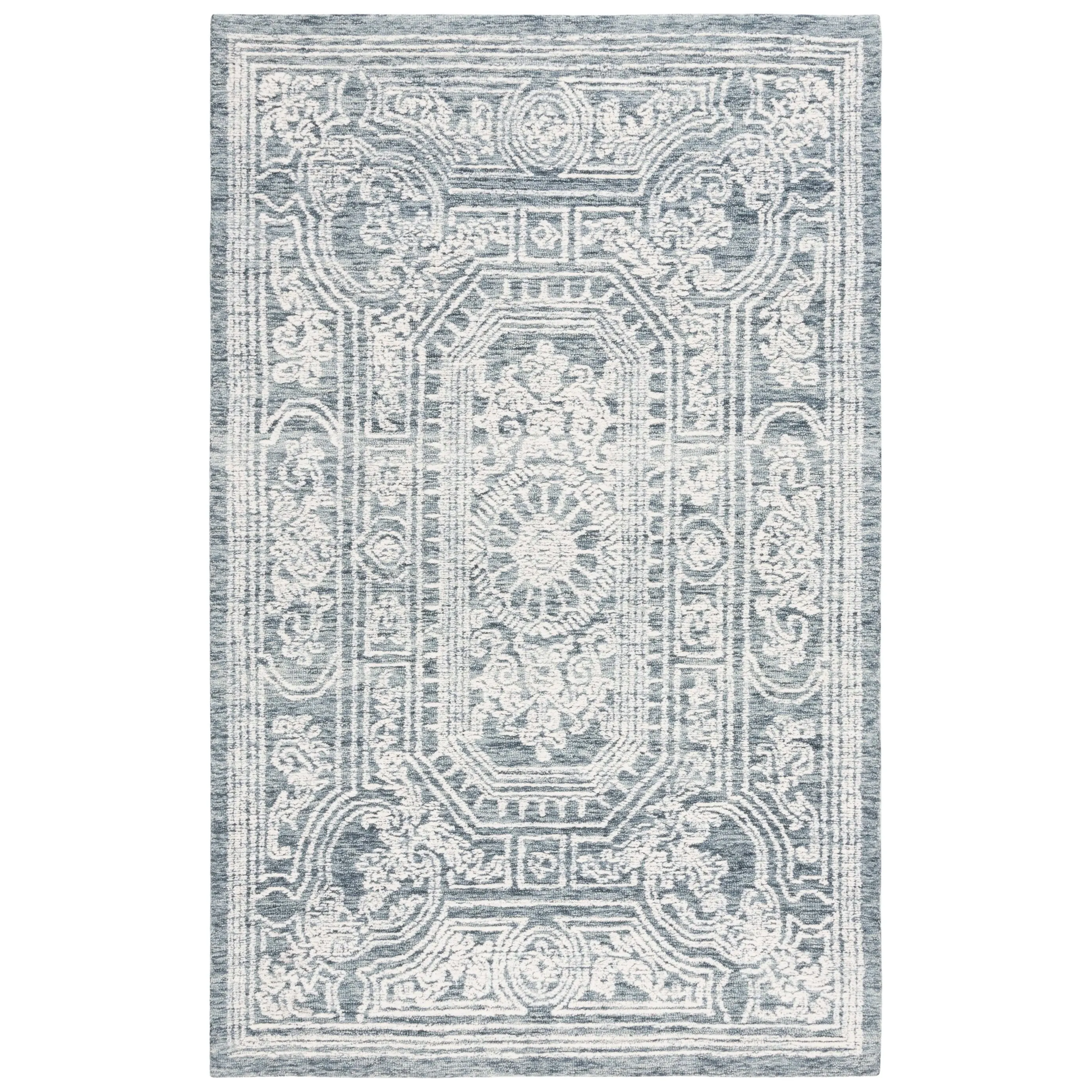 SAFAVIEH Handmade Ebony Tammy Modern Wool Rug