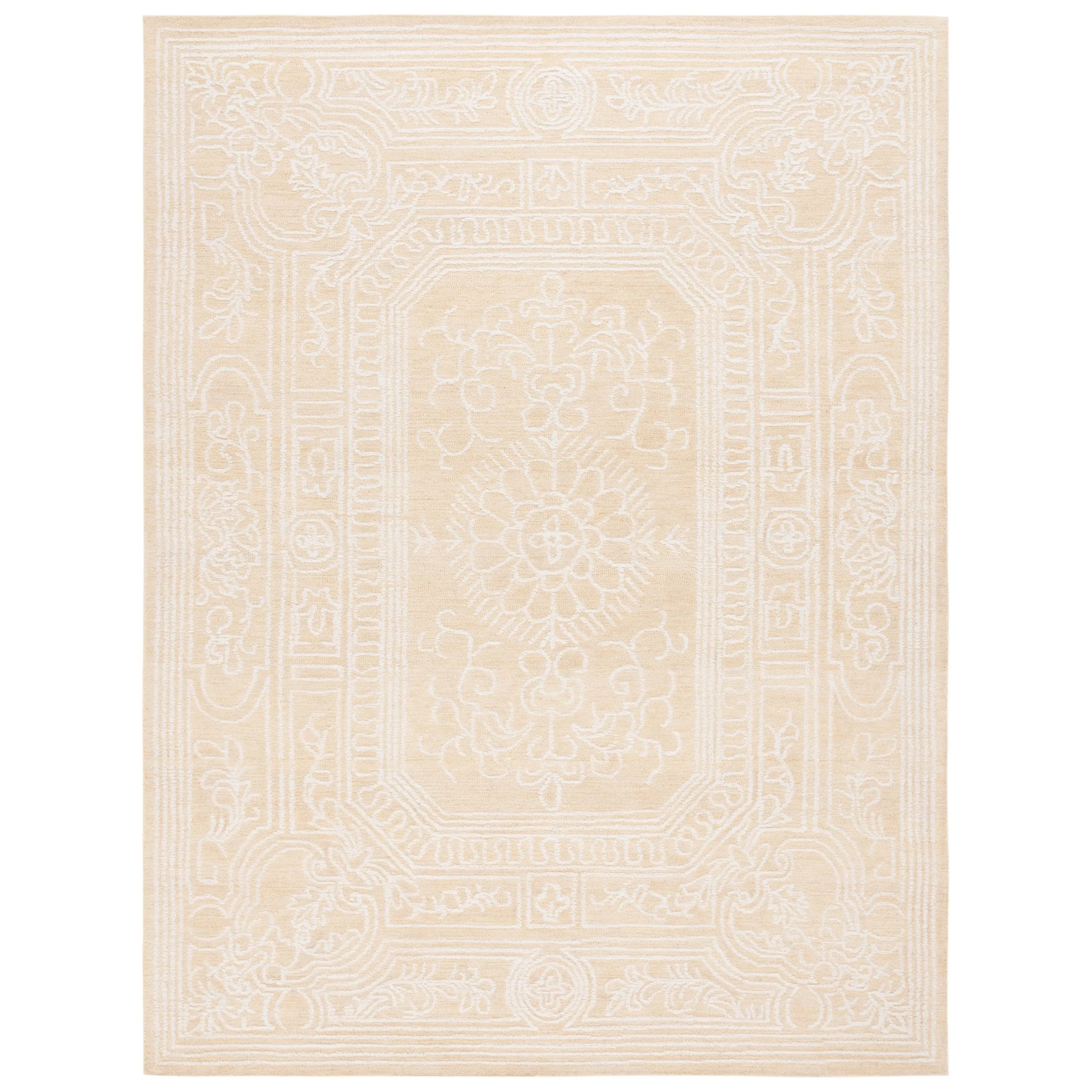 SAFAVIEH Handmade Ebony Tammy Modern Wool Rug