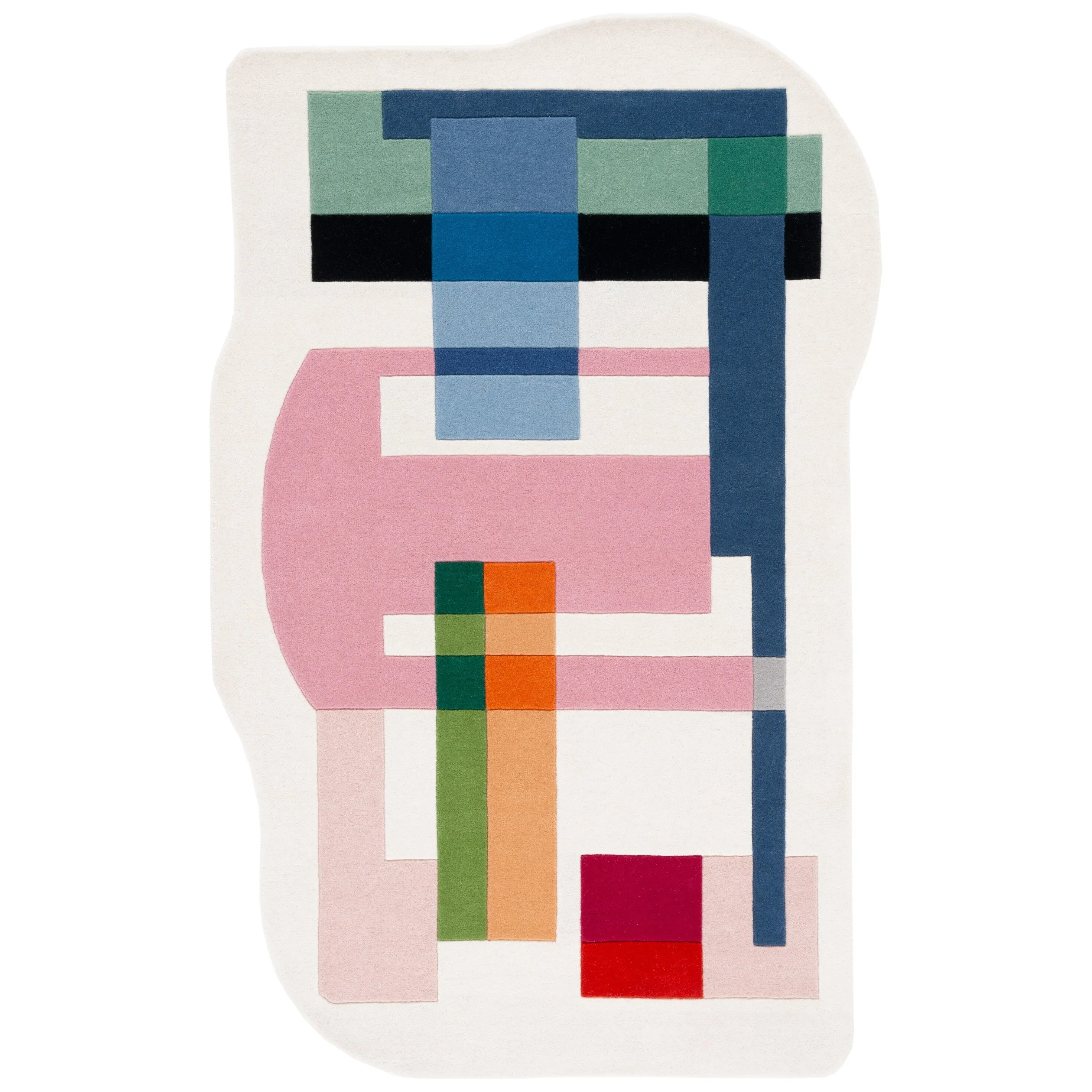 SAFAVIEH Handmade Fifth Avenue Bibica Modern Abstract New Zealand