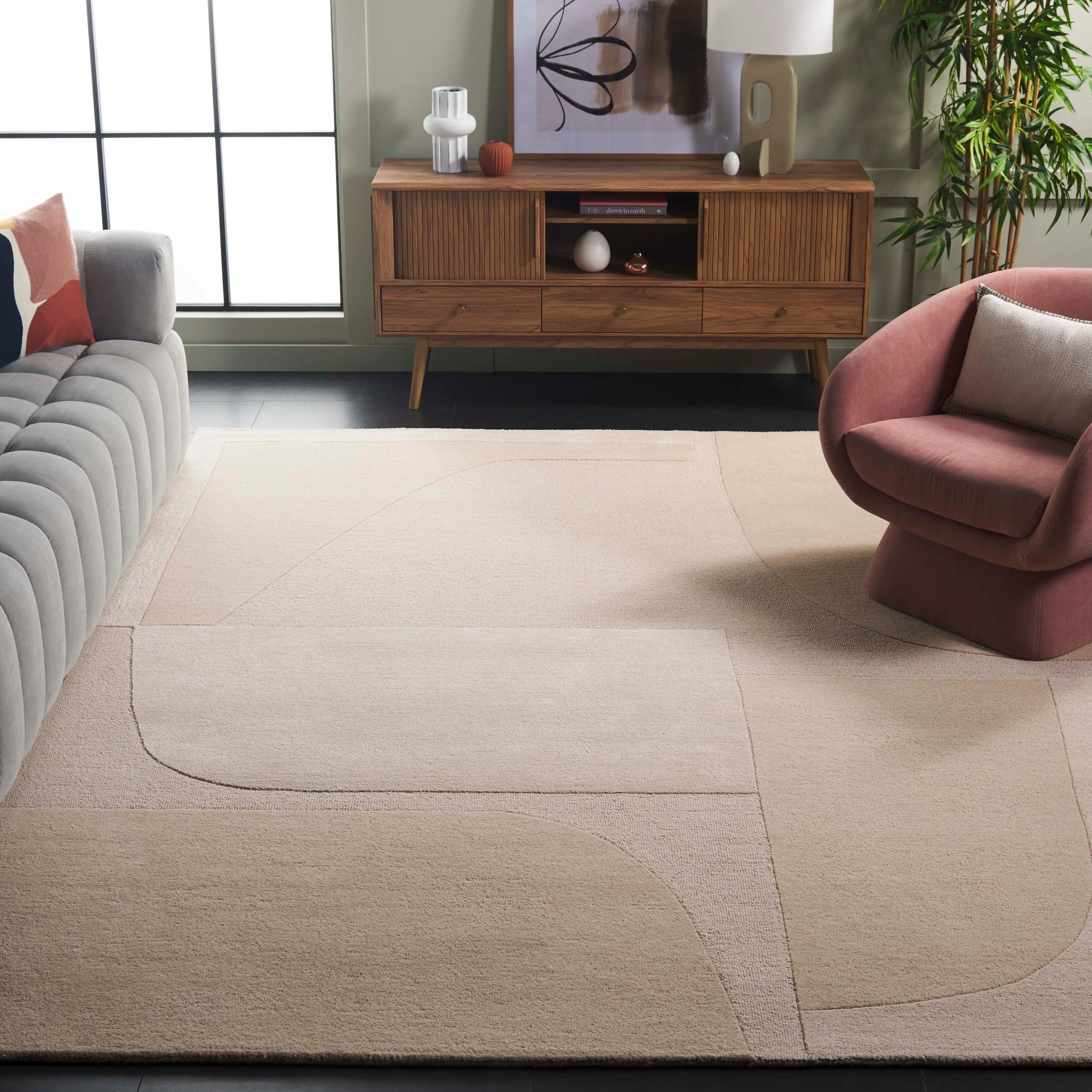 SAFAVIEH Handmade Fifth Avenue Shamira Mid-Century Modern New Zealand