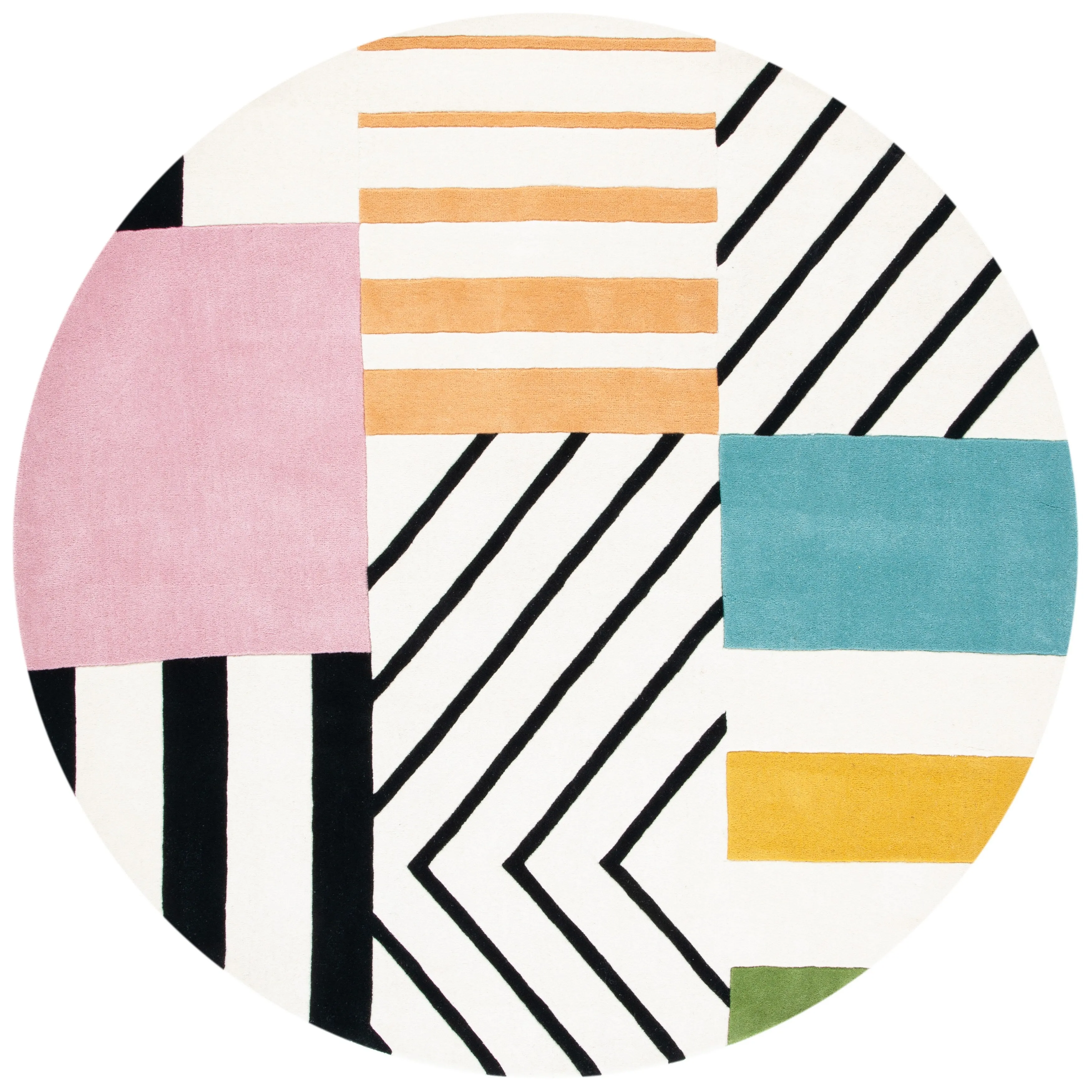 SAFAVIEH Handmade Fifth Avenue Tarsita Mid-Century Modern Wool Rug