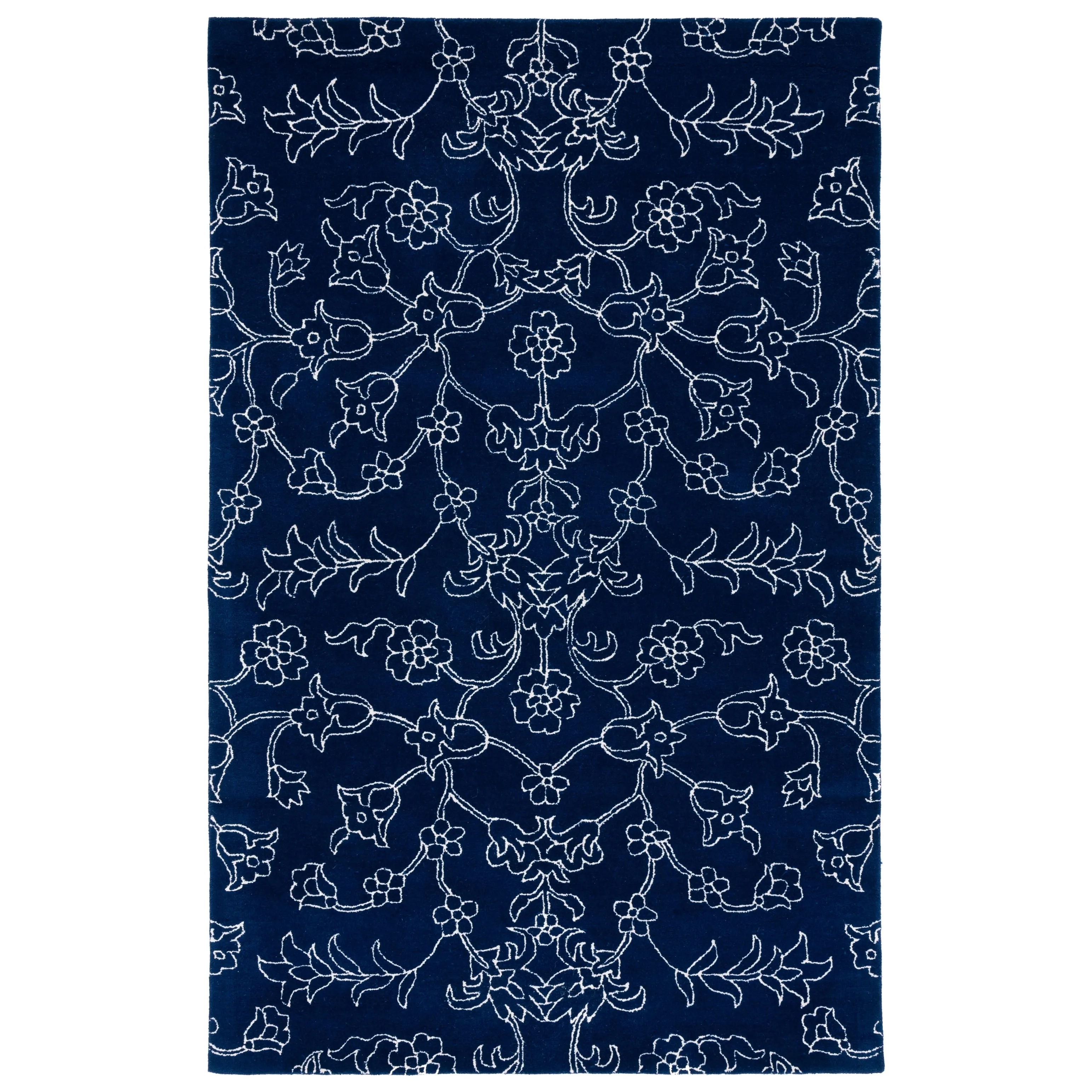 SAFAVIEH Handmade Fifth Avenue Timmie Floral New Zealand Wool